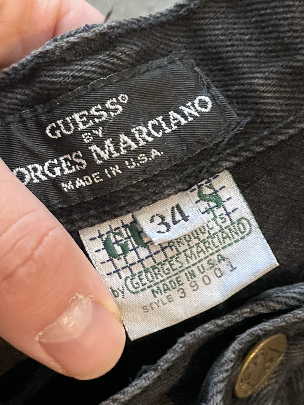 Guess Guess By Georges Marciano Jeans Size US 34 / EU 50 - 9 Thumbnail