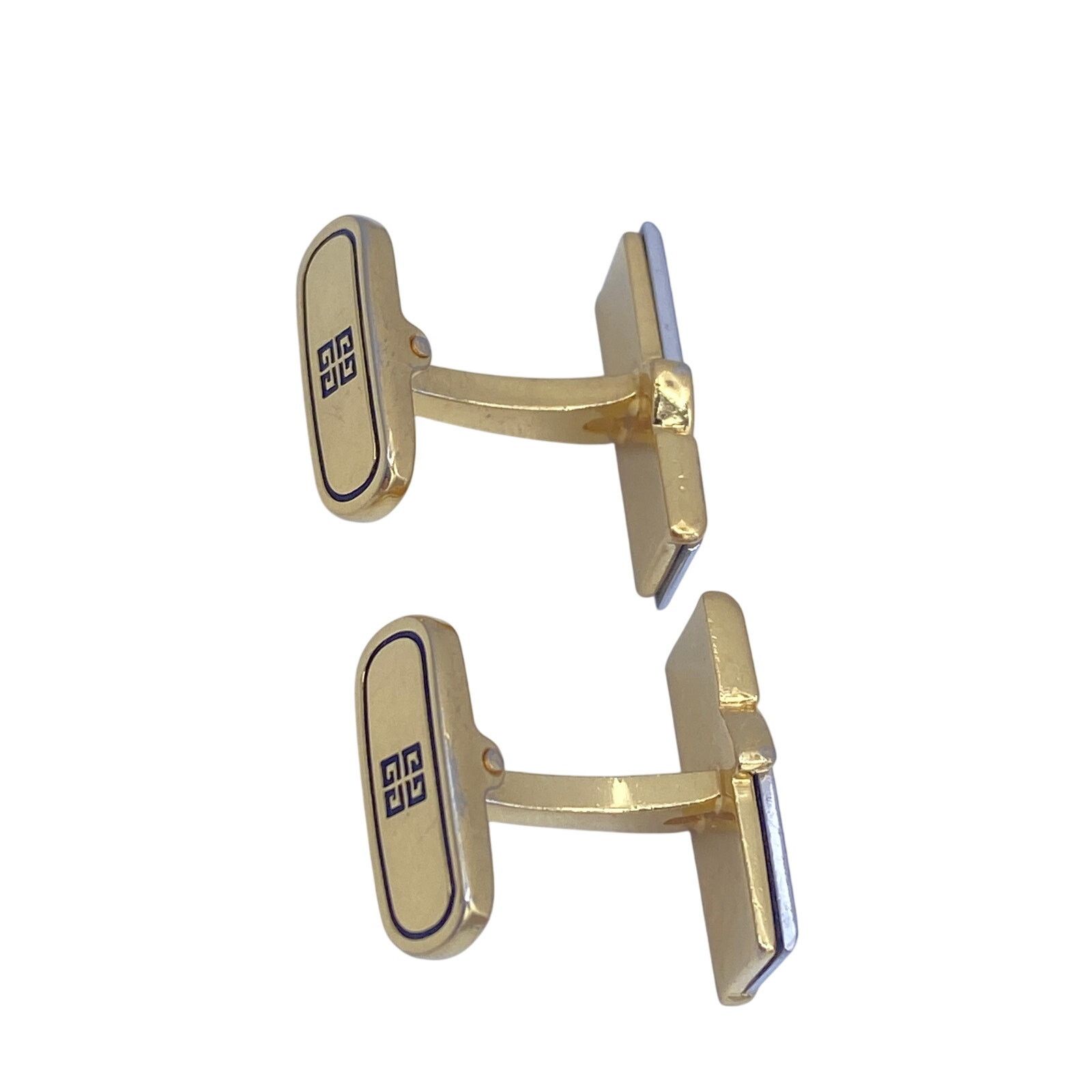 Dior Givenchy Authentic Gold-Tone and Silver-Tone Cufflinks Size 26 - 8 Thumbnail