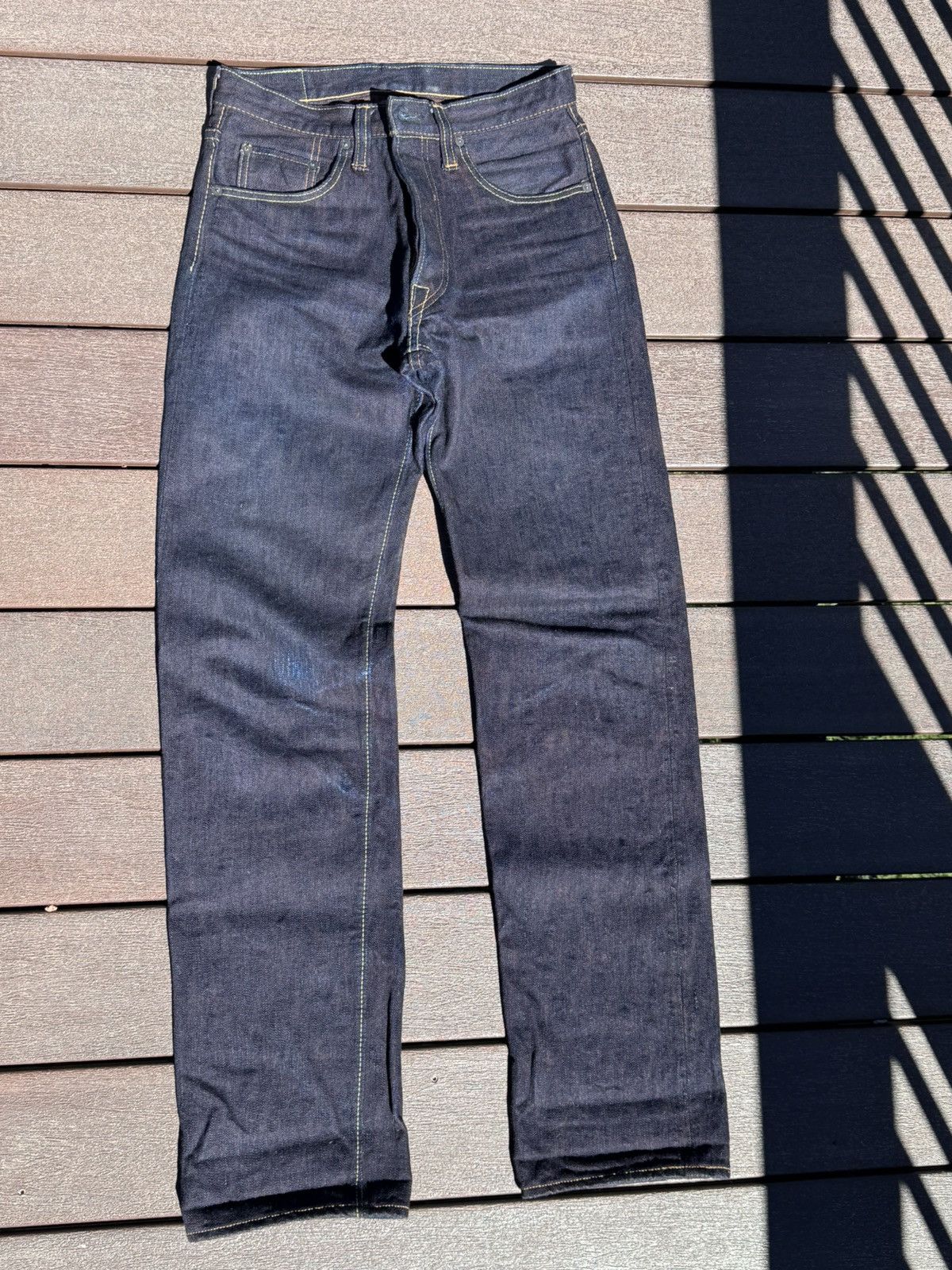 Pure Blue Japan PBJ PER-EX-003 "Persimmon Extra Slub" - Sz 31 Size US 31 - 1 Thumbnail