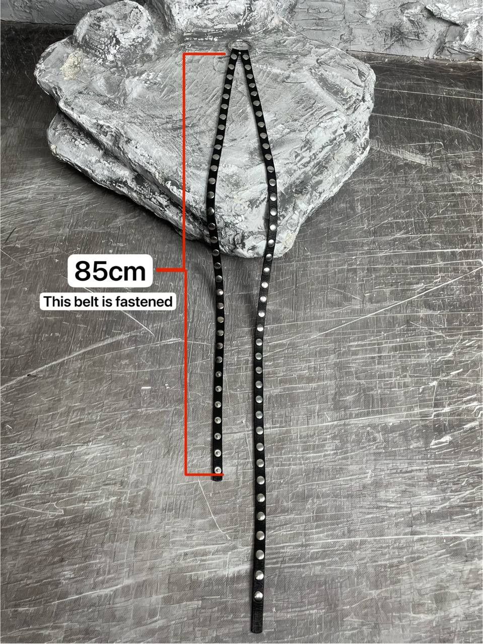 Alexander McQueen McQ Alexander McQueen Rare Rivets Archive Double Belt Size ONE SIZE - 23 Thumbnail