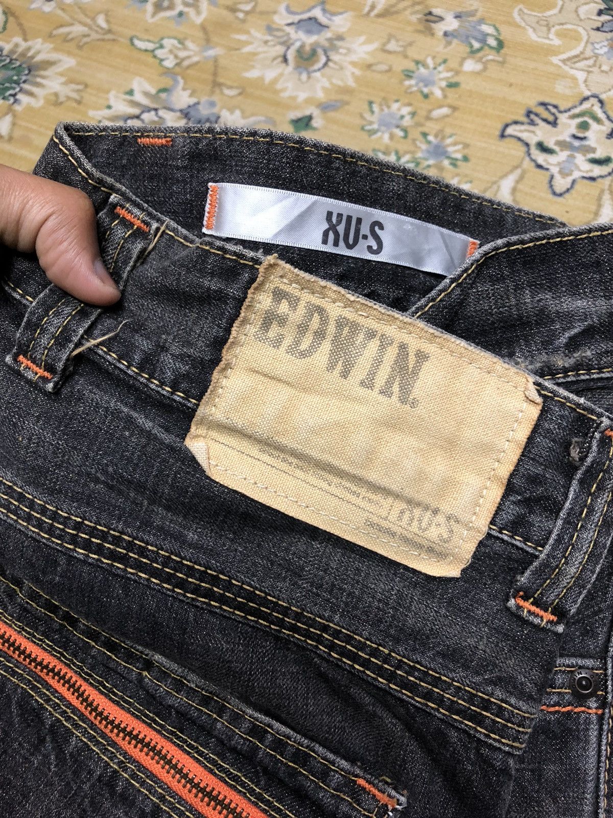Edwin WASHED BLACK EDWIN XV-S DENIM Size US 33 - 5 Thumbnail