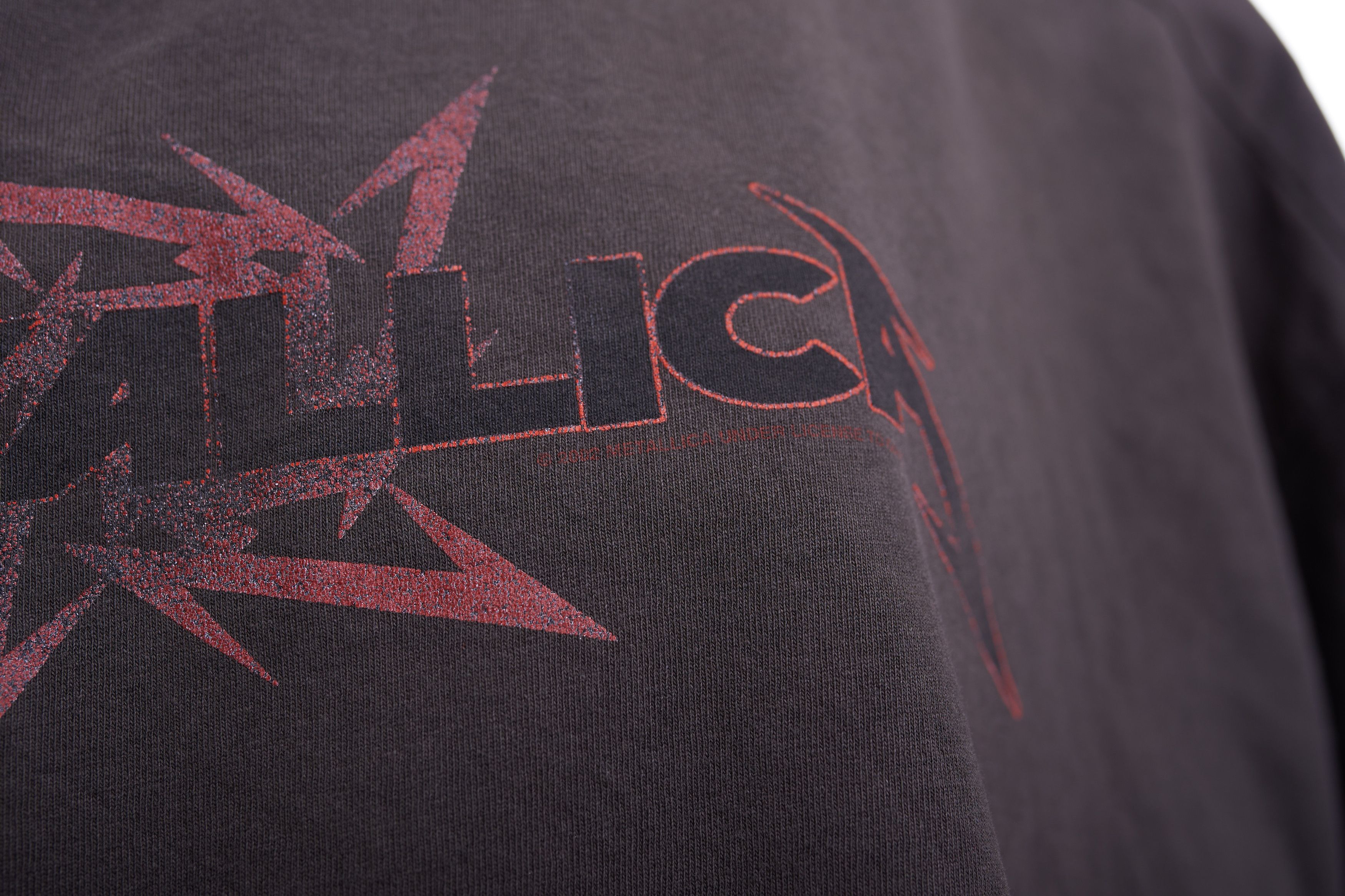 Metallica Vintage Metallica Ninja Star 2002 T-shirt Black Size XL Size US XL / EU 56 / 4 - 11 Thumbnail