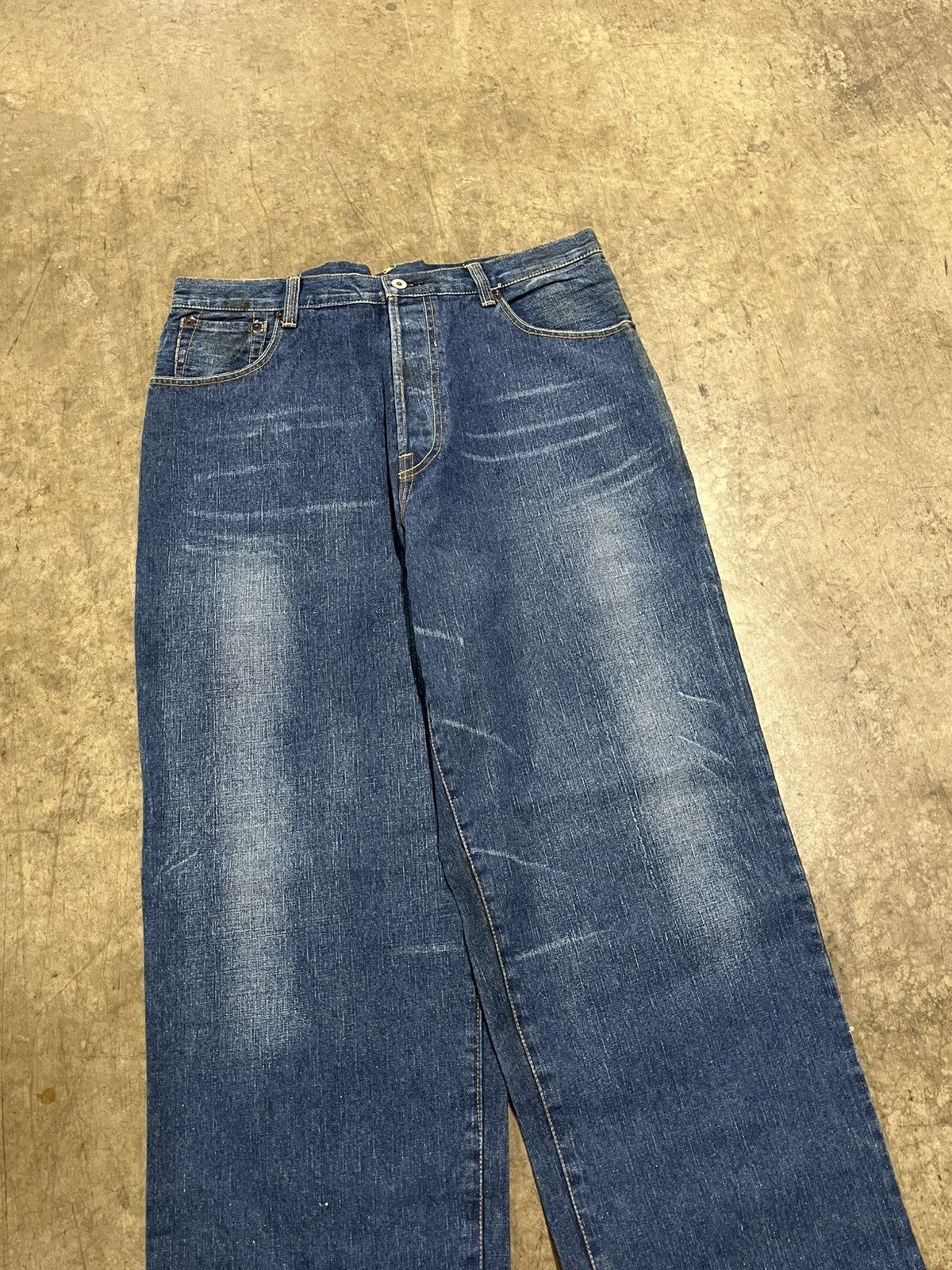 Evisu × Japanese Brand Evisu EU-ED vintage NWT baggy fit denim rare hype Size US 36 / EU 52 - 9 Thumbnail