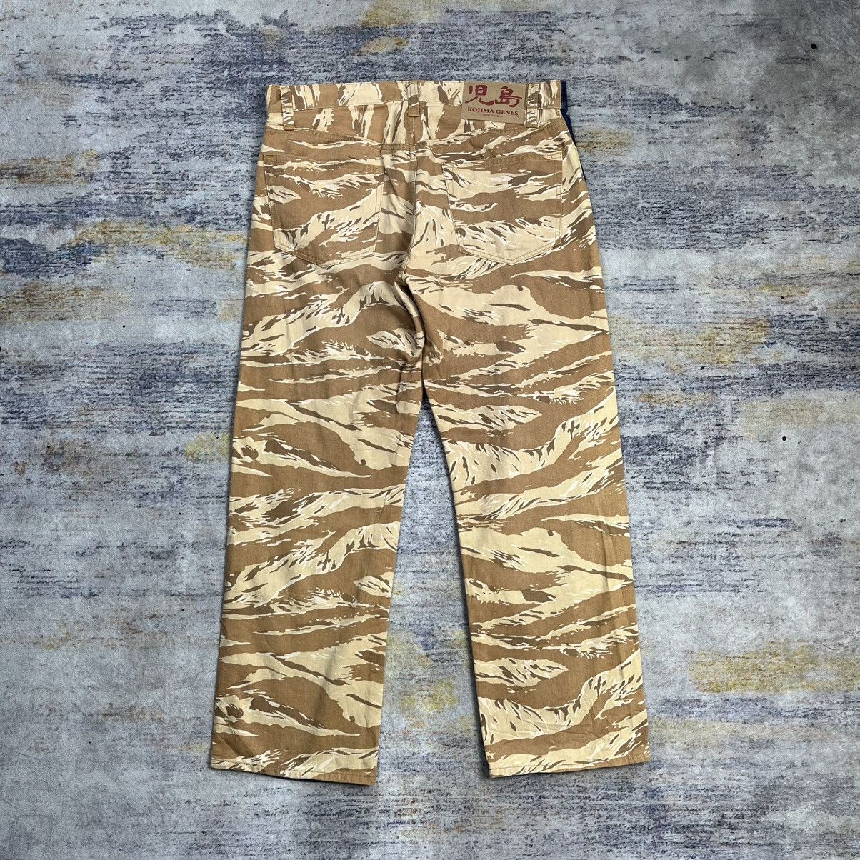 KOJIMA GENES Kojima genes tiger stripe hybrid denim pants Size US 34 / EU 50 - 3 Thumbnail
