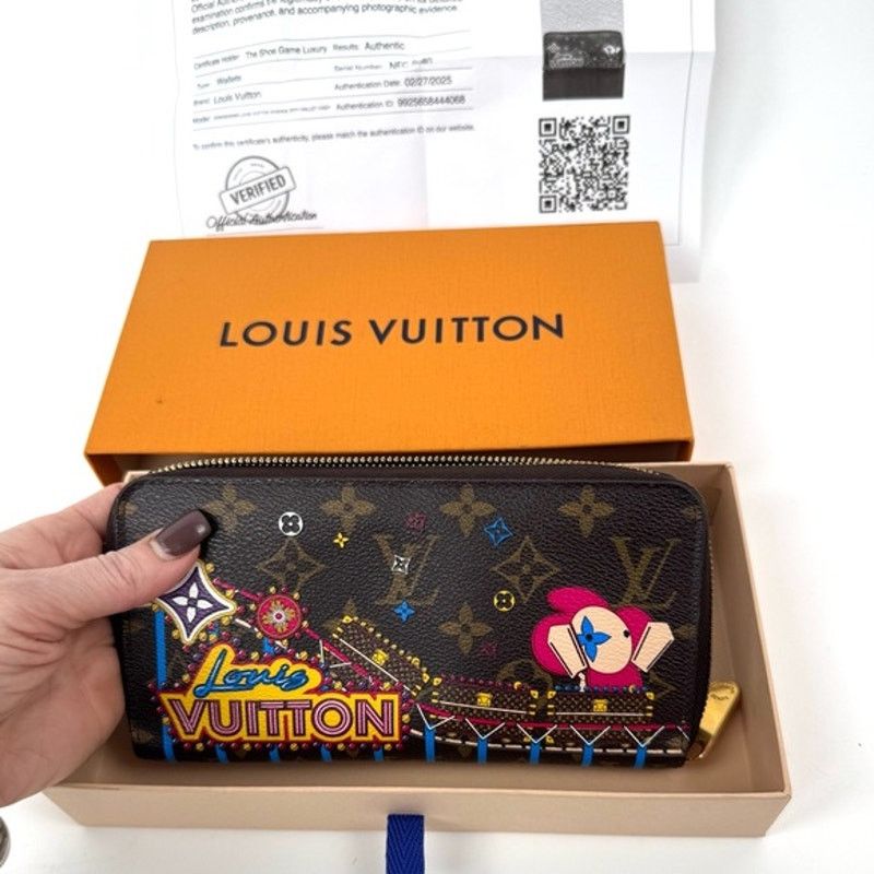 Louis Vuitton Louis Vuitton Vivienne Roller Coaster Long Zippy Wallet Size ONE SIZE - 7 Thumbnail