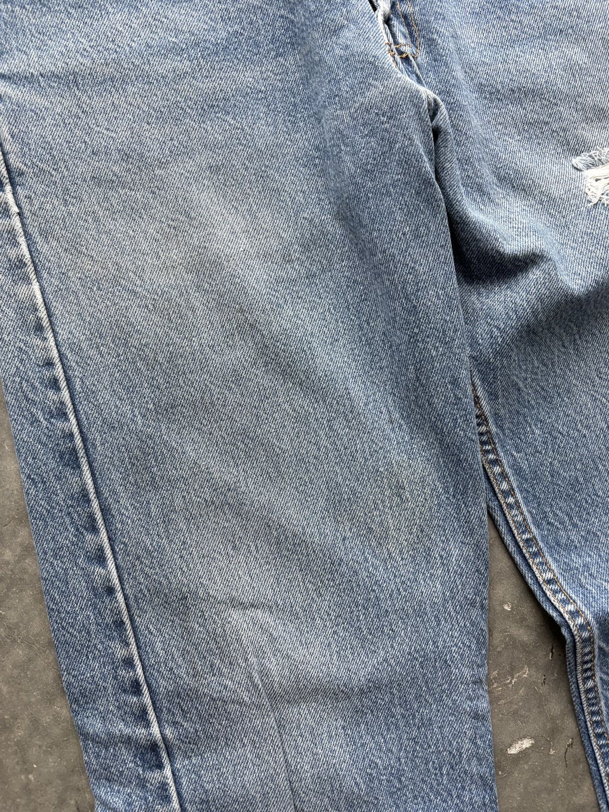 Levi's Vintage 90s Levis 505 Denim Jeans 31x34 Size US 31 - 6 Thumbnail