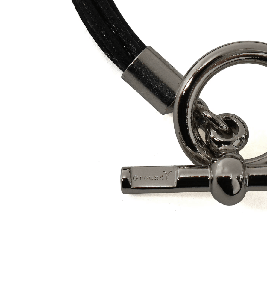 Yohji Yamamoto Yohji Yamamoto LEATHER CODE BRACELET Size ONE SIZE - 4 Thumbnail