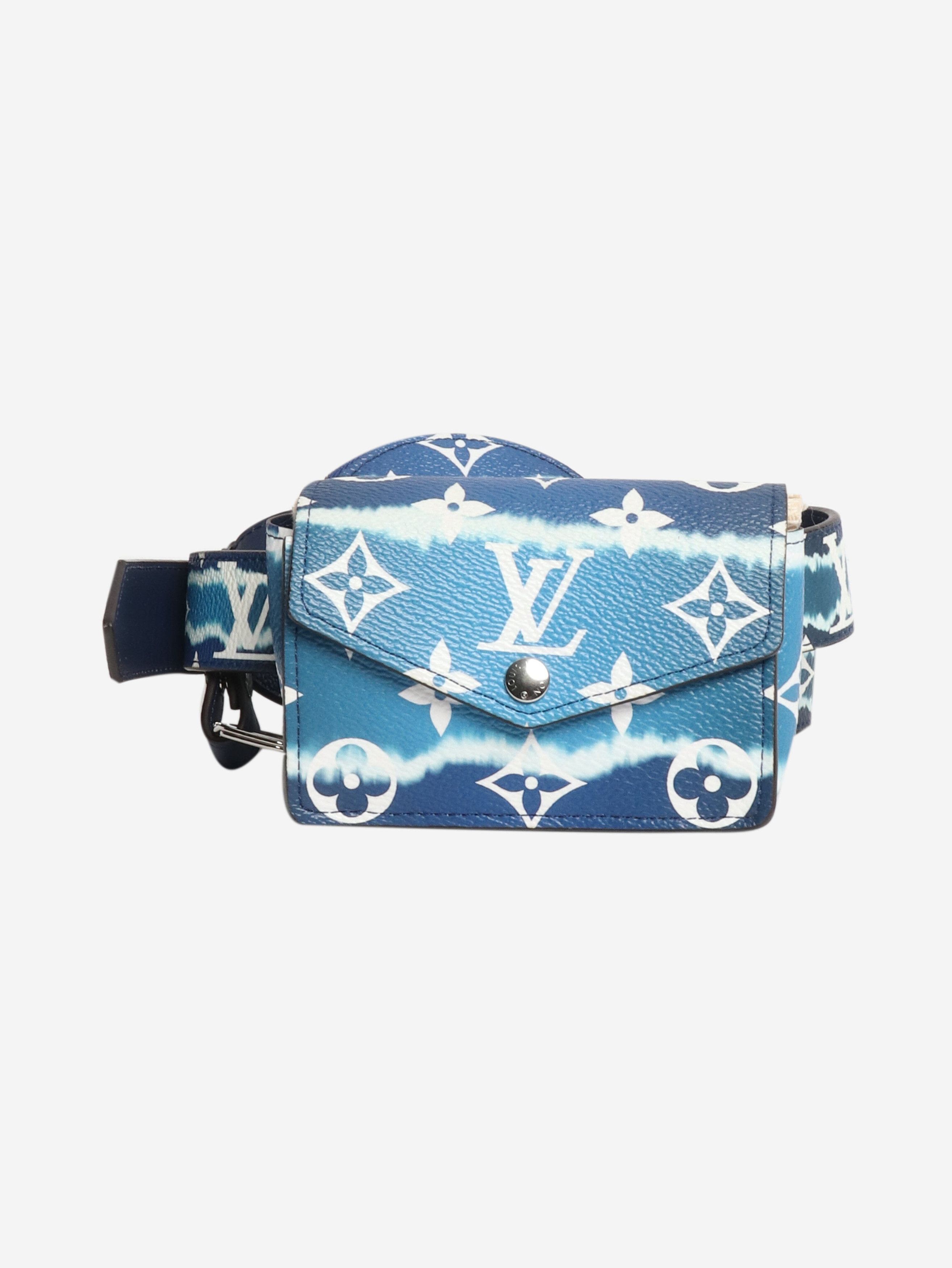 Louis Vuitton Blue Escale Monogram belt pouch Size ONE SIZE - 1 Thumbnail