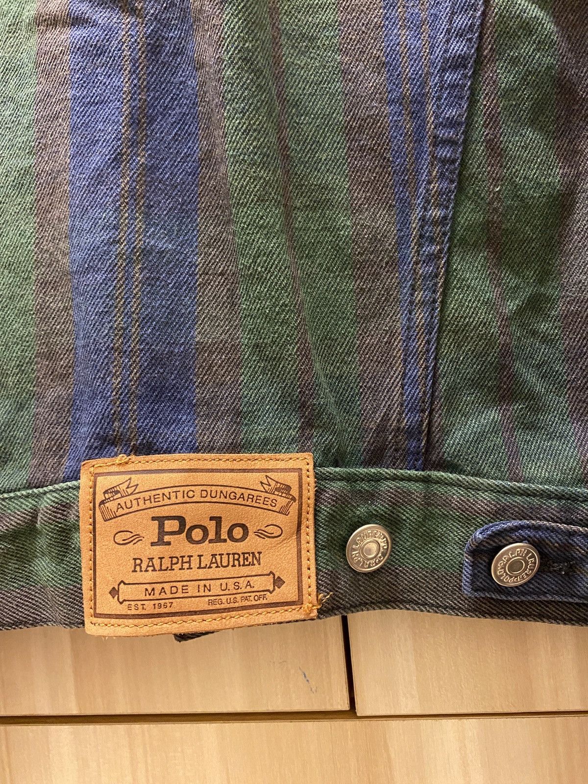 Polo Ralph Lauren × Ralph Lauren × Vintage Vtg Polo Ralph Lauren Country Woman Trucker Jacket Size S / US 4 / IT 40 - 8 Thumbnail