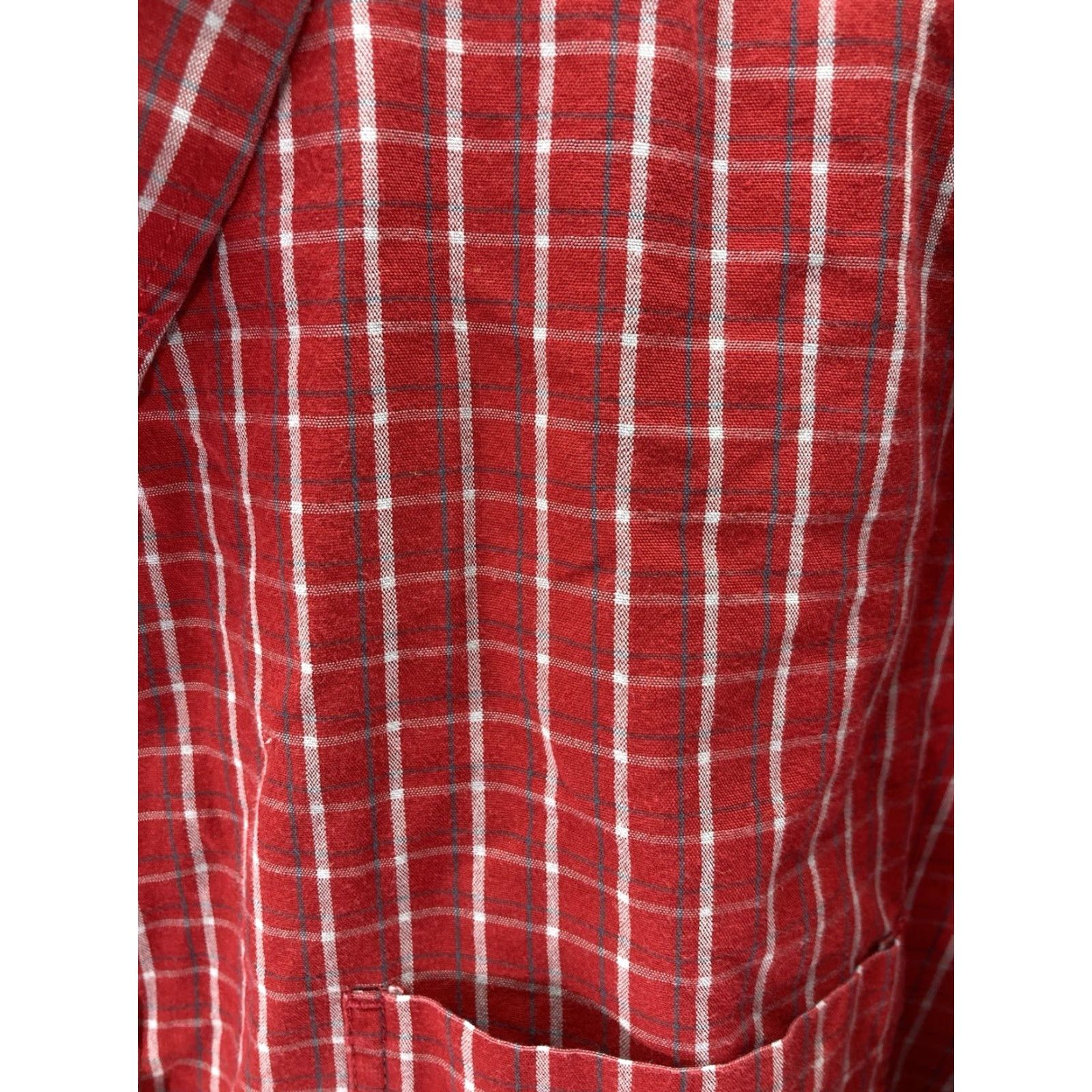 Cody James Cody James Western Shirt Men XL Red Check Long Sleeve Button Cotton Rodeo Shirt Size US XL / EU 56 / 4 - 4 Thumbnail