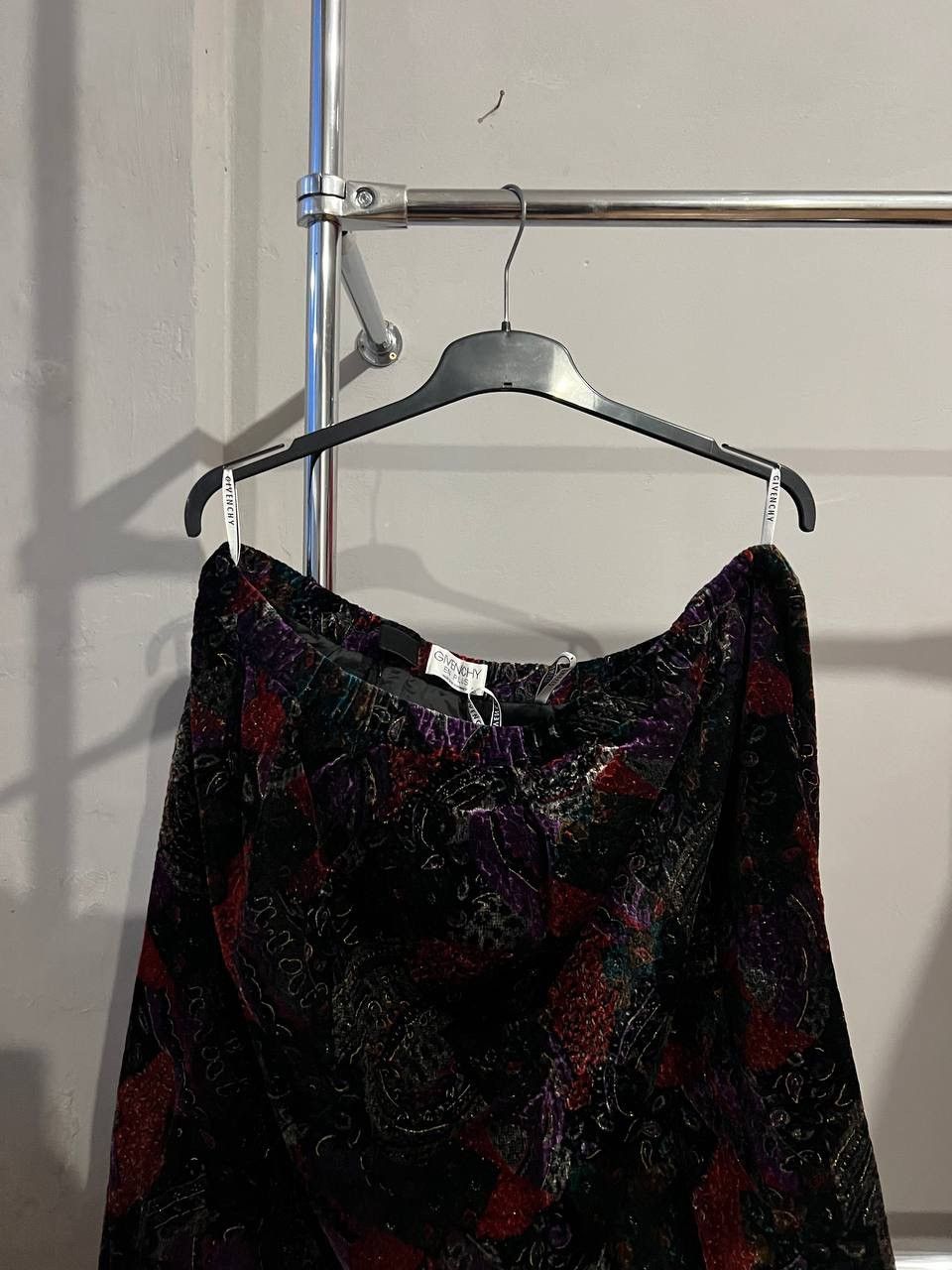 Givenchy 1970/80 GIVENCHY EN PLUS WEST GERMANY ERA FLOWERS SKIRT Sz54 Size 38" / US 16 / IT 52 - 5 Thumbnail