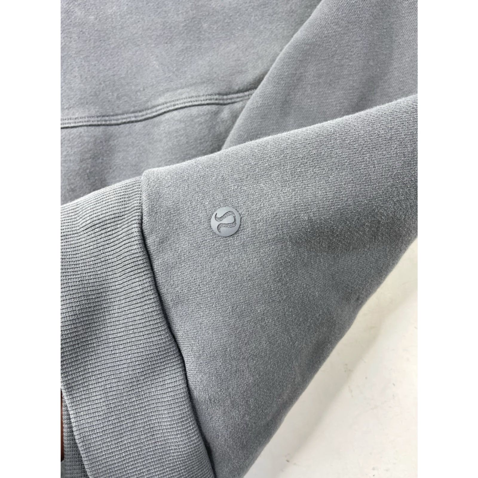 Lululemon Lululemon Hoodie Pullover Sweatshirt Women L Large Gray/Blue Thick Athletic Size L - Activewear Size L / US 10 / IT 46 - 3 Thumbnail