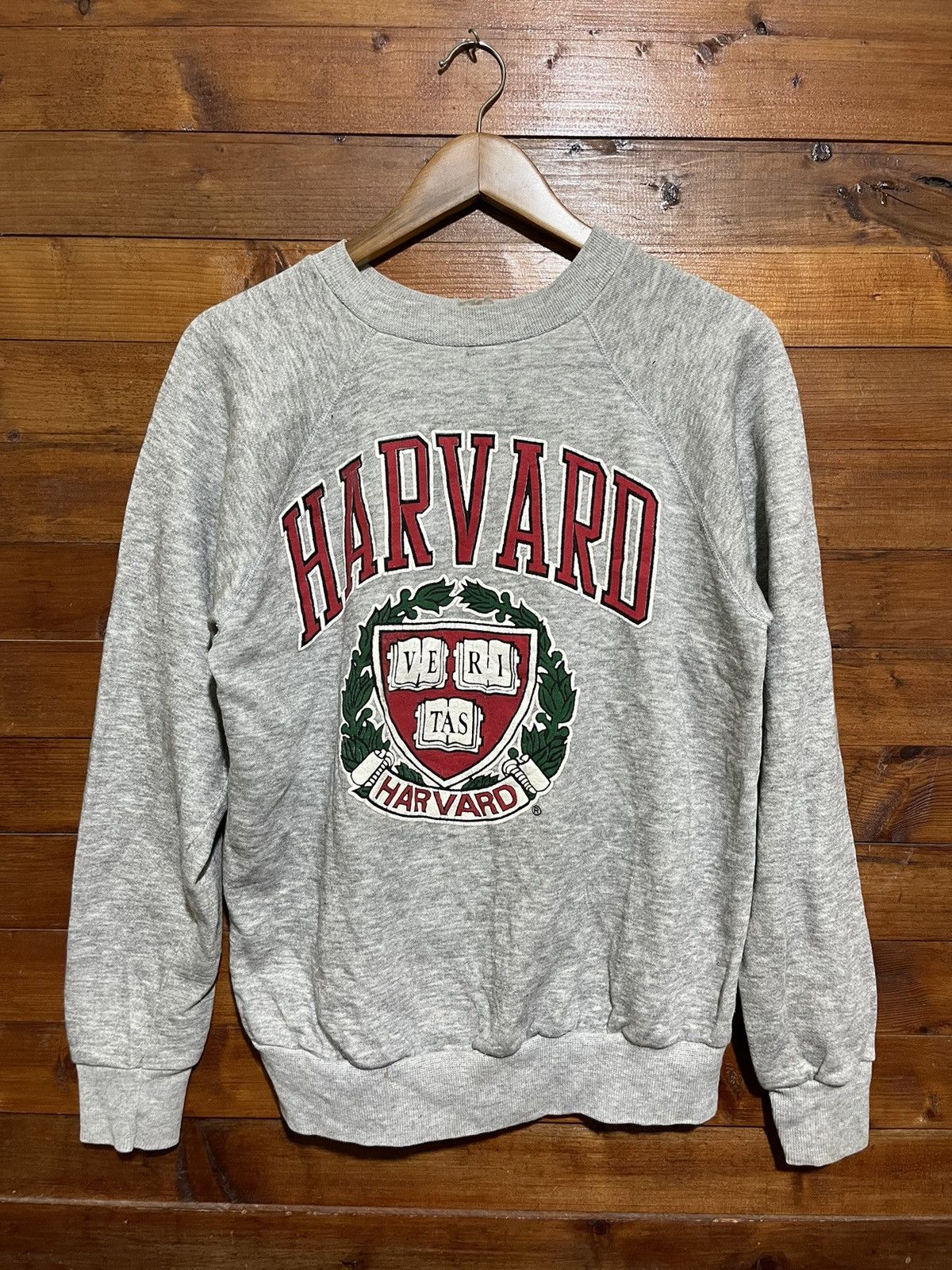 Vintage Vintage 90s harvard sweatshirt Size US M / EU 48-50 / 2 - 1 Thumbnail