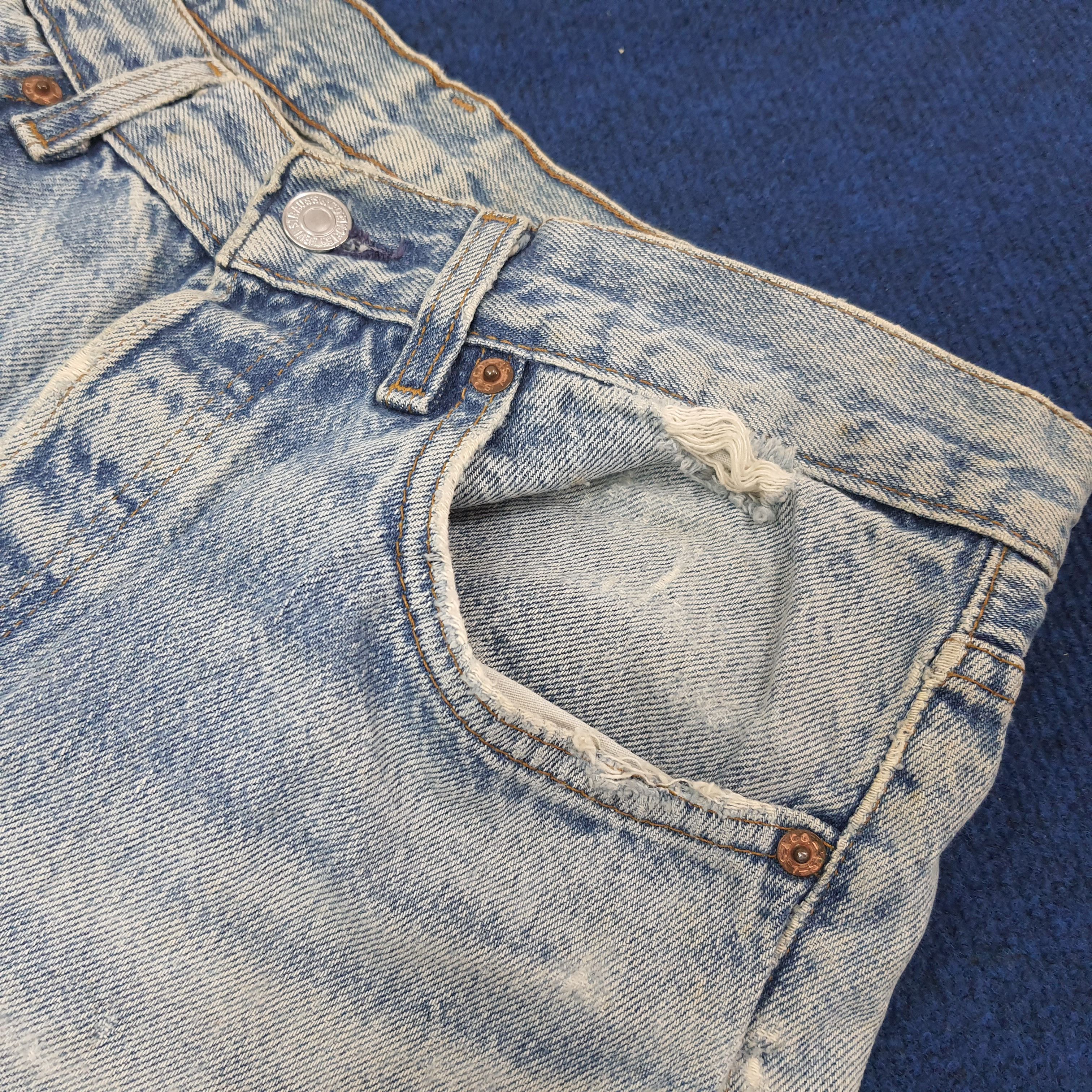 Levi's Vintage Levi's 501 Rework Denim Jeans C228N23 Size US 30 / EU 46 - 16 Thumbnail