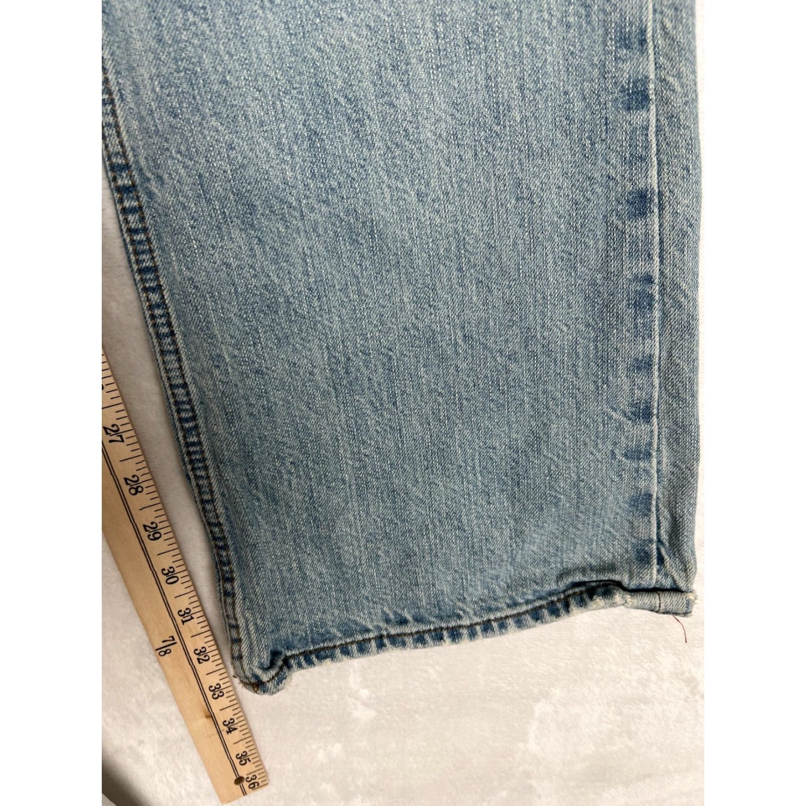 Mossimo VINTAGE Mossimo Supply Co Jeans Mens 38x32 Blue Light Wash Straight Leg Y2K Size US 38 / EU 54 - 4 Thumbnail