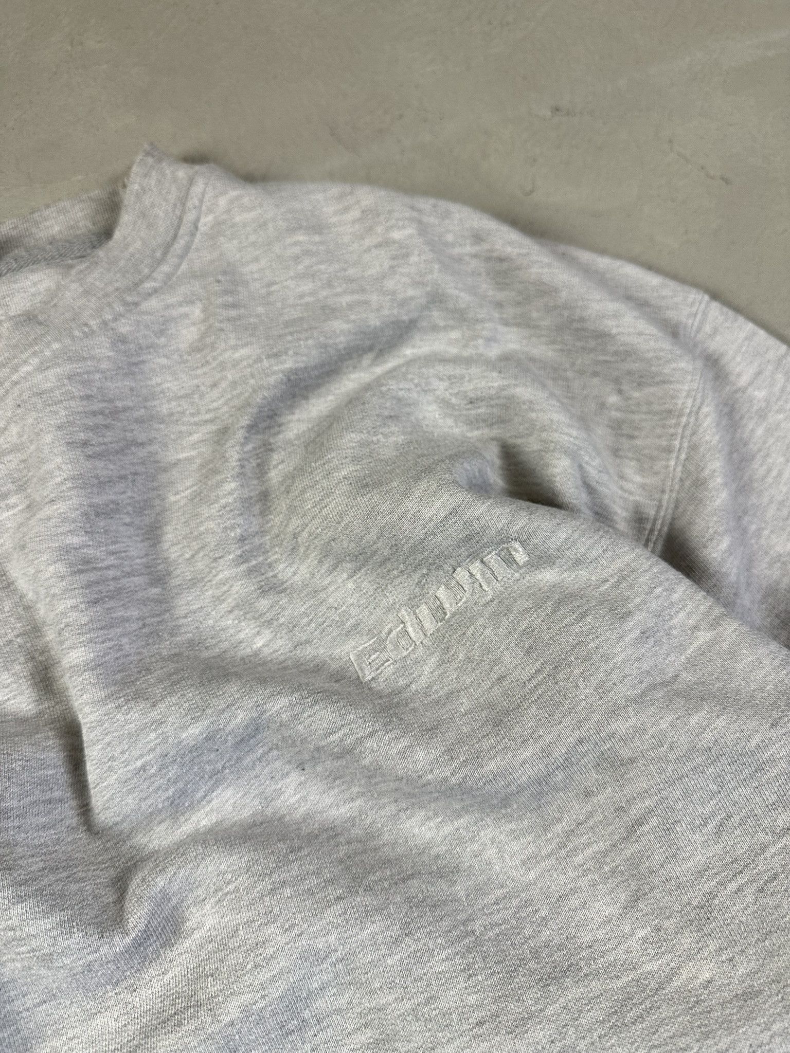 Edwin 90s Vintage Edwin Boxy Basic Crewneck Size US L / EU 52-54 / 3 - 8 Thumbnail
