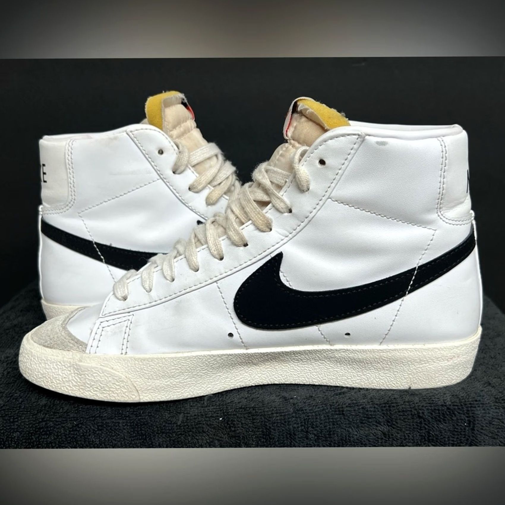 Nike Nike Blazer Mid 77 White Black CZ1055-100 Womens Size 7.5 Shoes Size M / US 6-8 / IT 42-44 - 4 Thumbnail