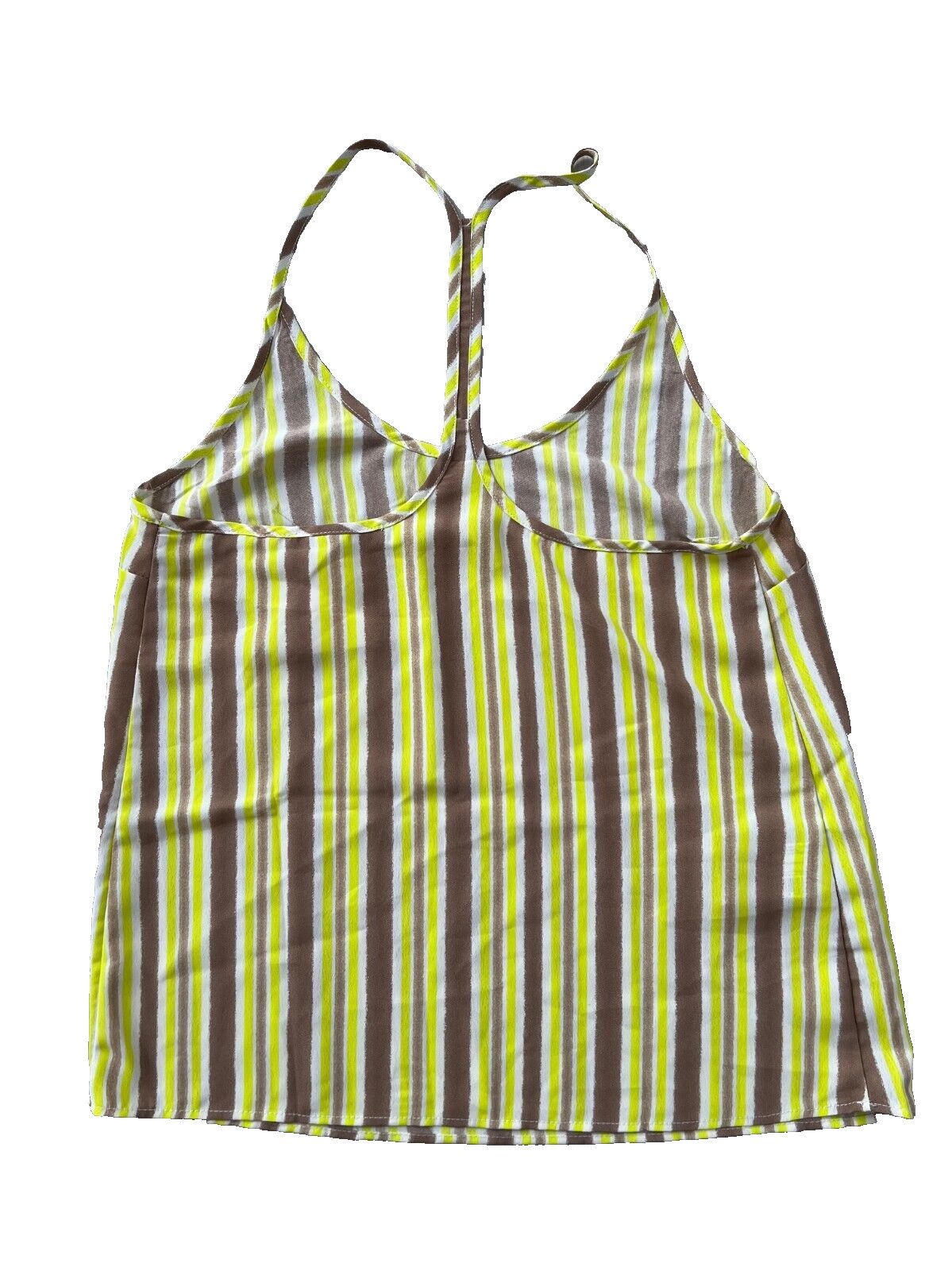 Mango Mango MNG Basics Striped Tank Top ( S ) Size S / US 4 / IT 40 - 4 Thumbnail