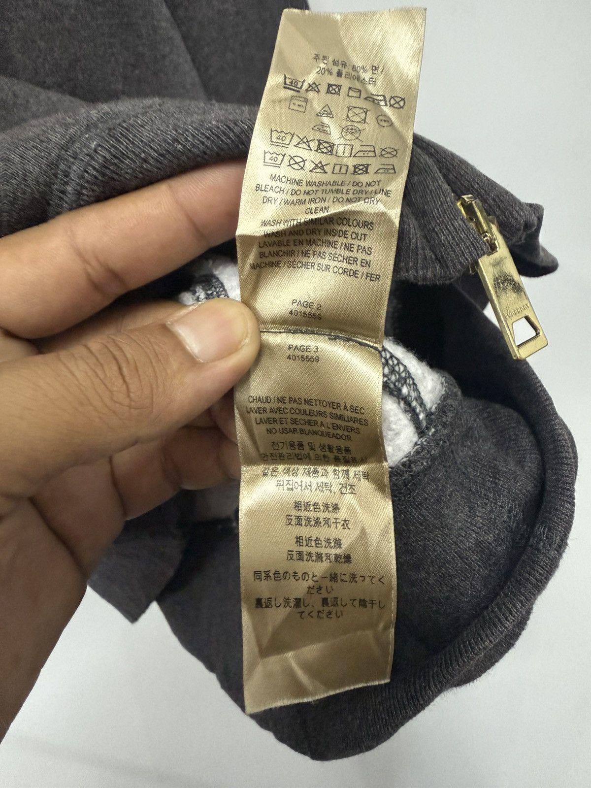Burberry 🔥 BURBERRY London England Luxury Sweat zipper Hoodie -L Size US L / EU 52-54 / 3 - 13 Thumbnail