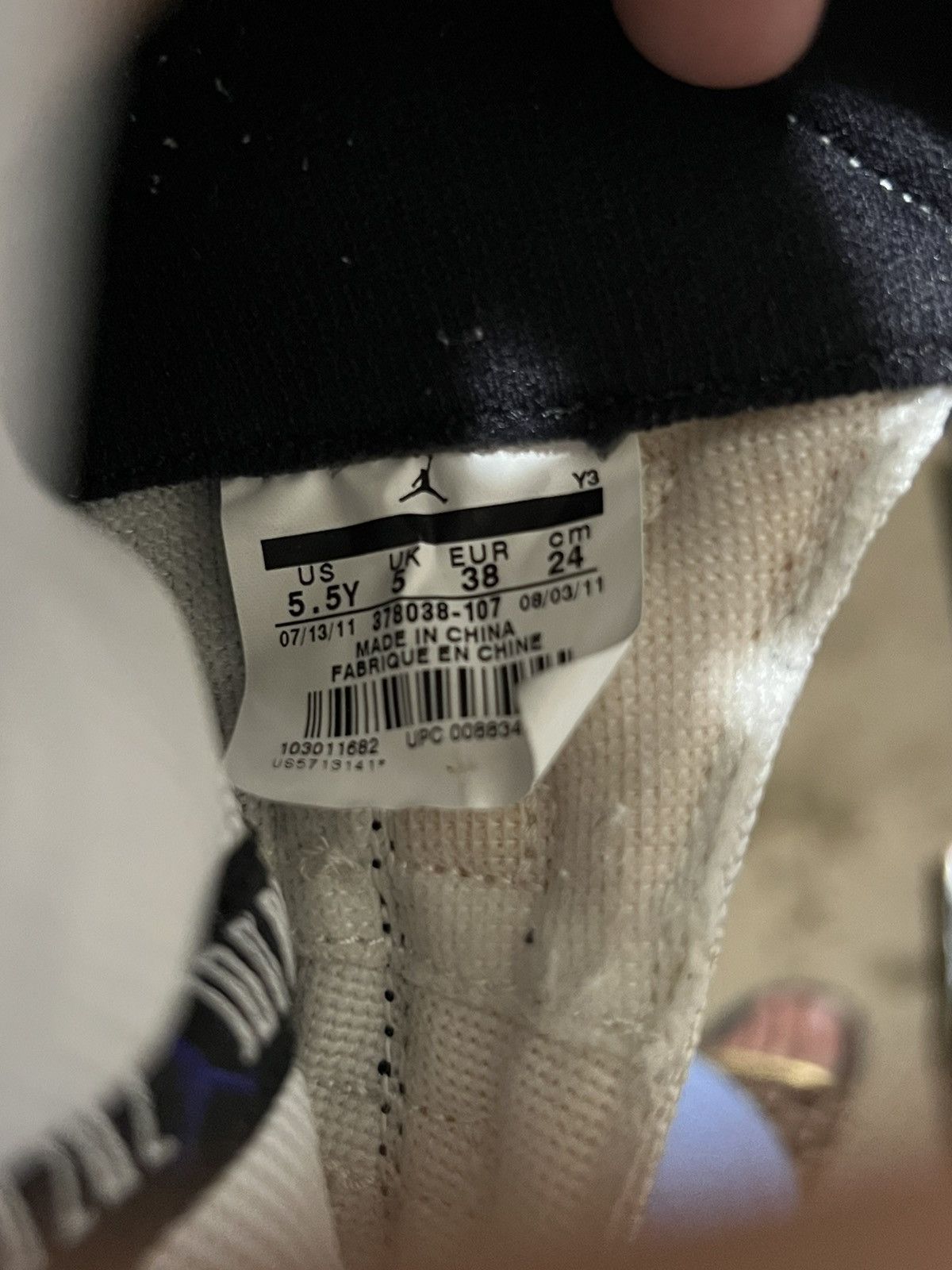 Jordan Brand Jordan 11 Concord Size US 5.5 / EU 38 - 7 Thumbnail