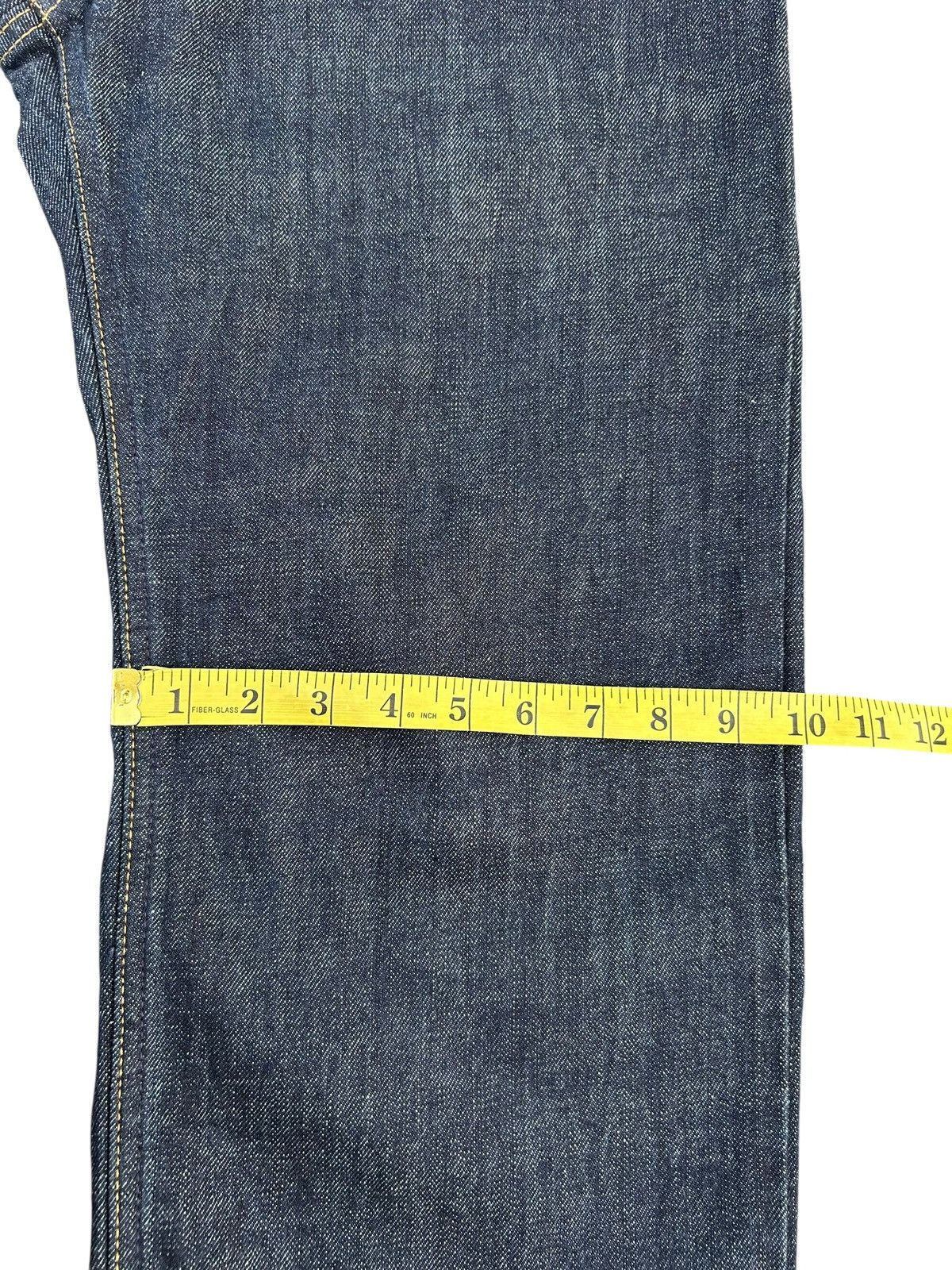 Kapital KARAKURI TAMASHII VINTAGE JAPANESE BRAND SUKAJAN DENIM JEANS Size US 33 - 24 Thumbnail