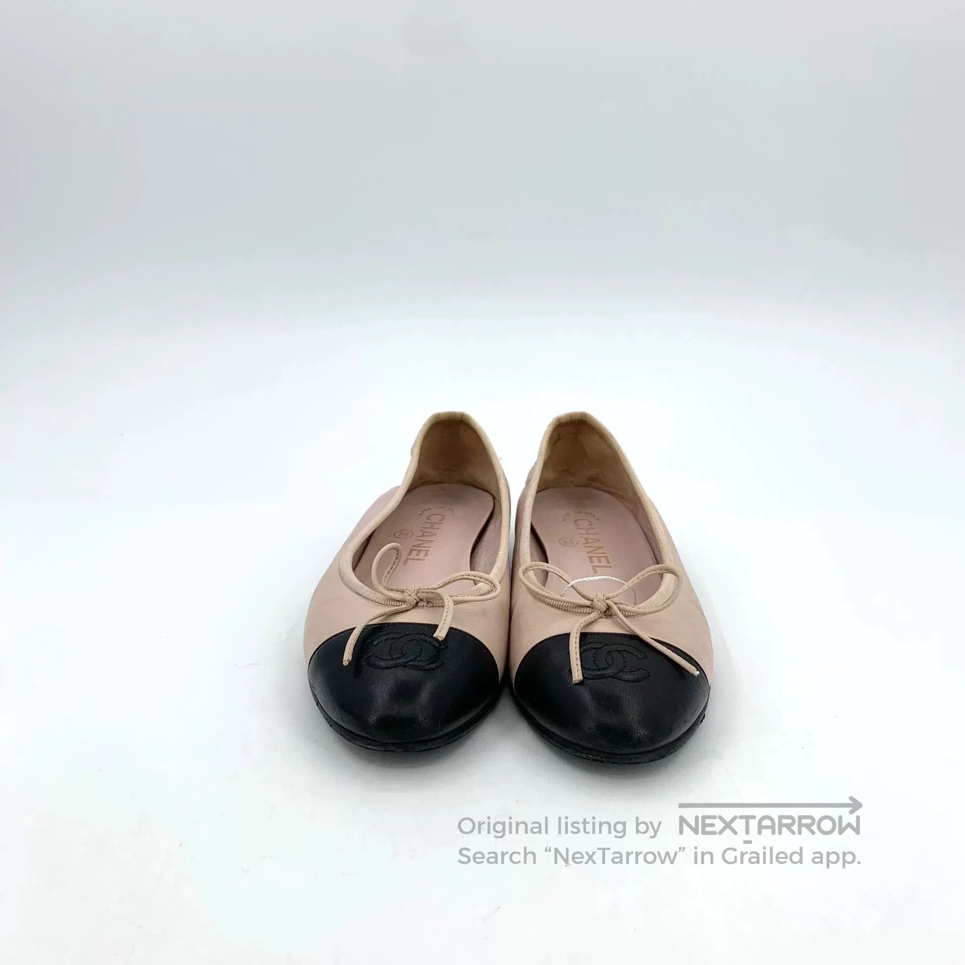 Chanel Chanel Pink Bow Casual Flat Shoes. Size US 8 / IT 38 - 3 Thumbnail