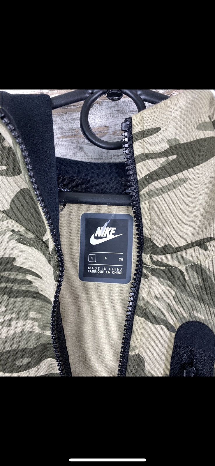 Nike Nike Camo Tech Fleece Zip Up Hoodie Size US S / EU 44-46 / 1 - 8 Thumbnail