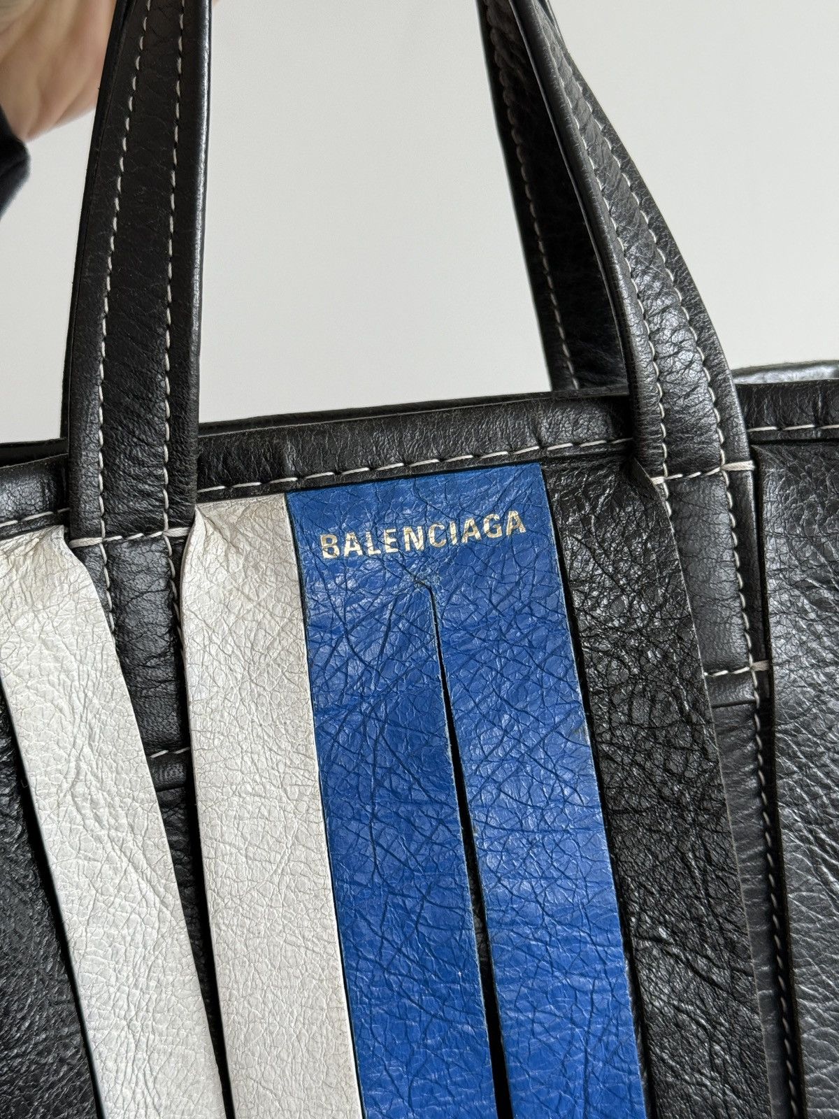 Balenciaga Balenciaga Fringed Bazar Shopper Tote Size ONE SIZE - 6 Thumbnail