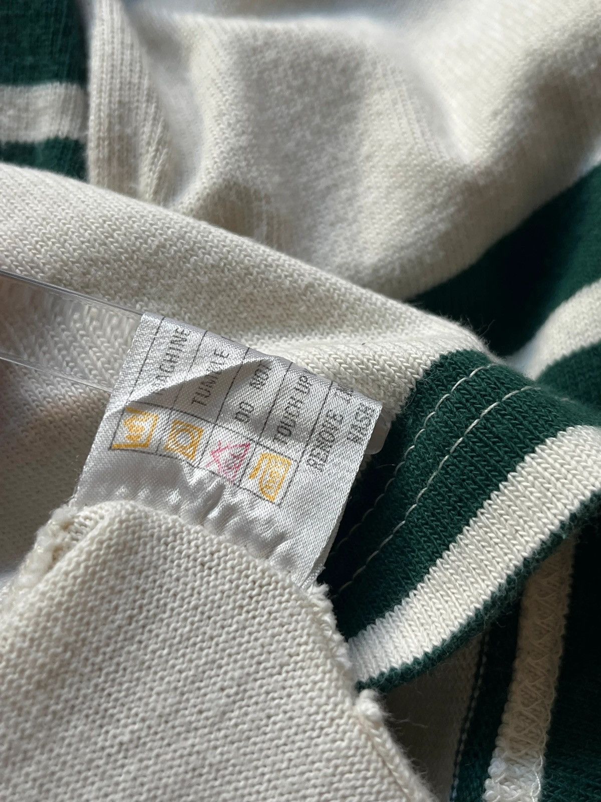 Polo Ralph Lauren Polo Ralph Lauren Scribble Rugby Stripped 1990s Size US M / EU 48-50 / 2 - 8 Thumbnail