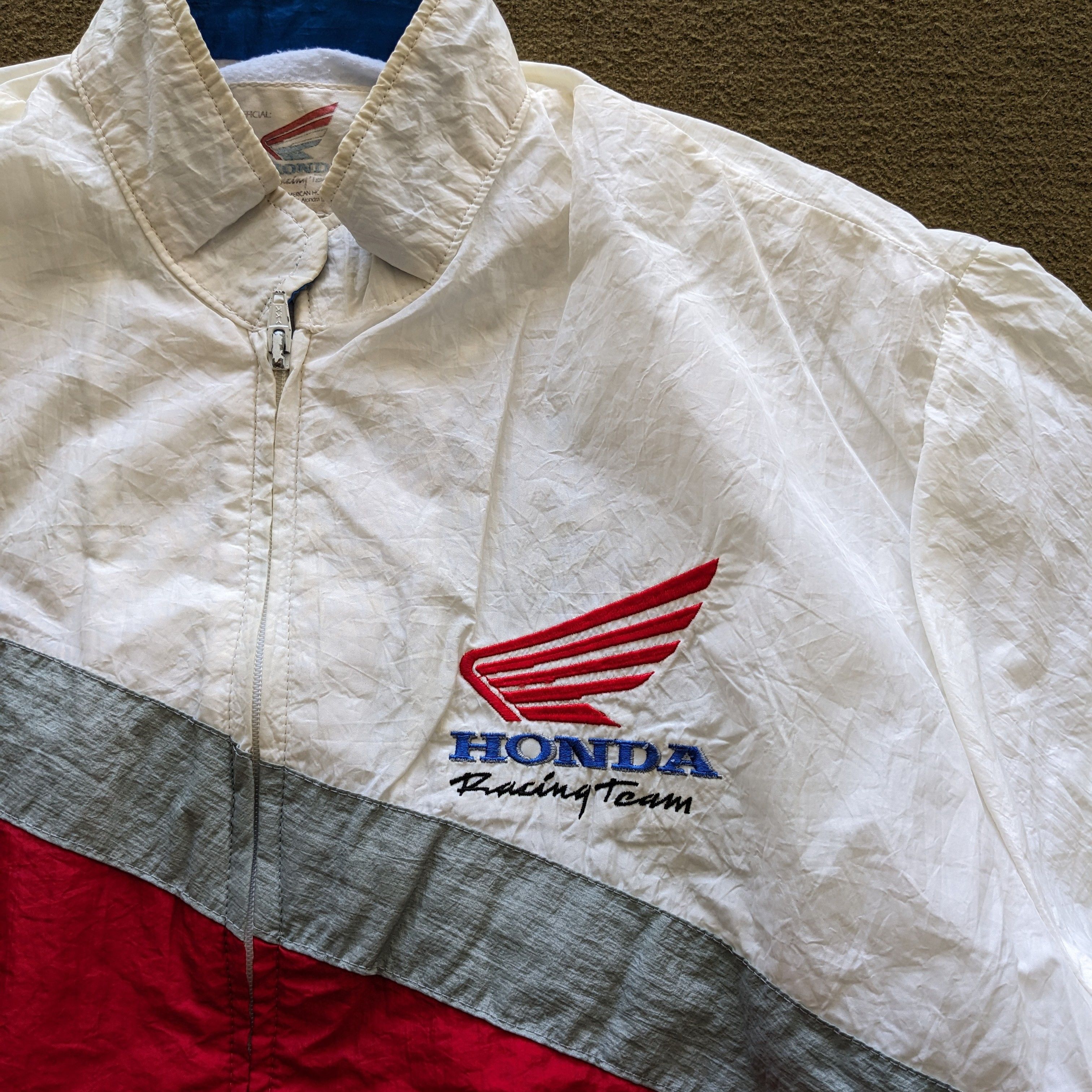 Vintage Vintage HONDA Racing Team Jacket Size US L / EU 52-54 / 3 - 4 Thumbnail