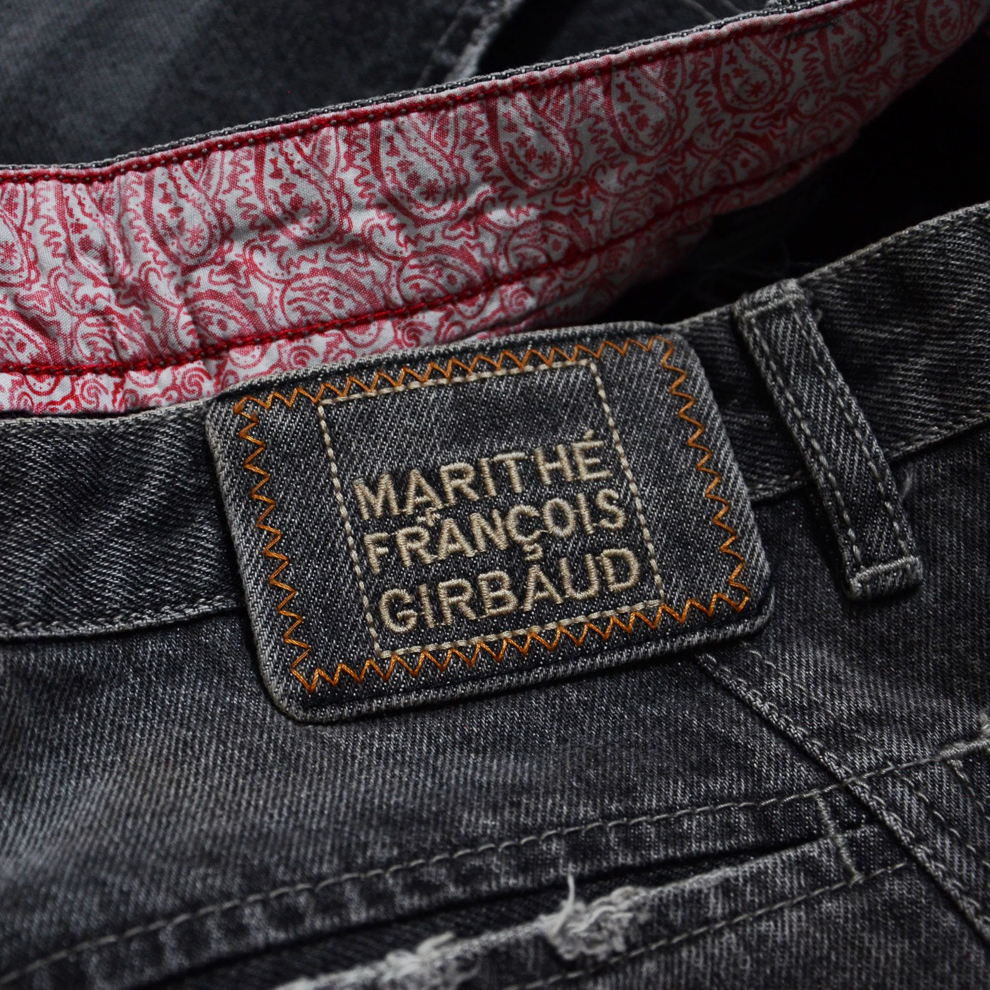 Other Marithe Francois Girbaud Jeans Paisley Pattern SPFY2601DP07 Size US 34 / EU 50 - 3 Thumbnail