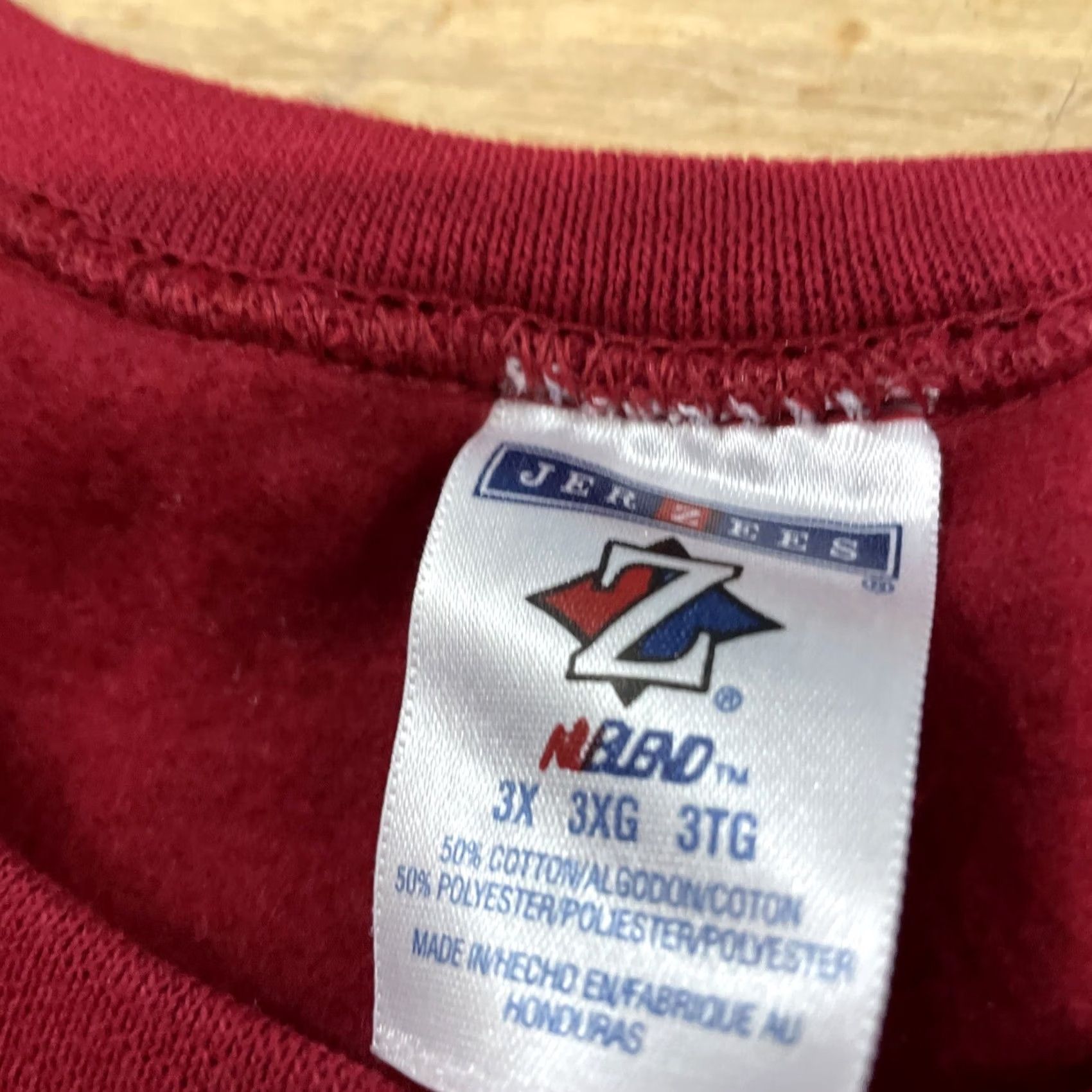 Jerzees JERZEES Sweater Unisex Adults 3X Red Cardinal Forest Nature Fleece Pullover Crew Neck Long Sleeve Graphic Print Red Sweatshirt Size US XXL / EU 58 / 5 - 5 Thumbnail