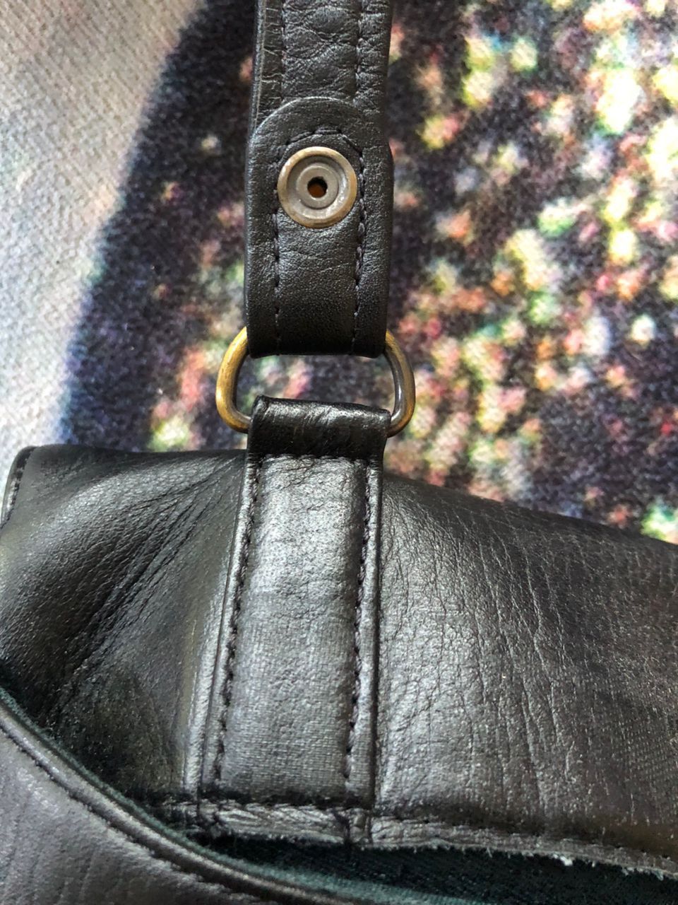 Jean Paul Gaultier Black leather Crossbody Shoulder Bag Size ONE SIZE - 15 Thumbnail