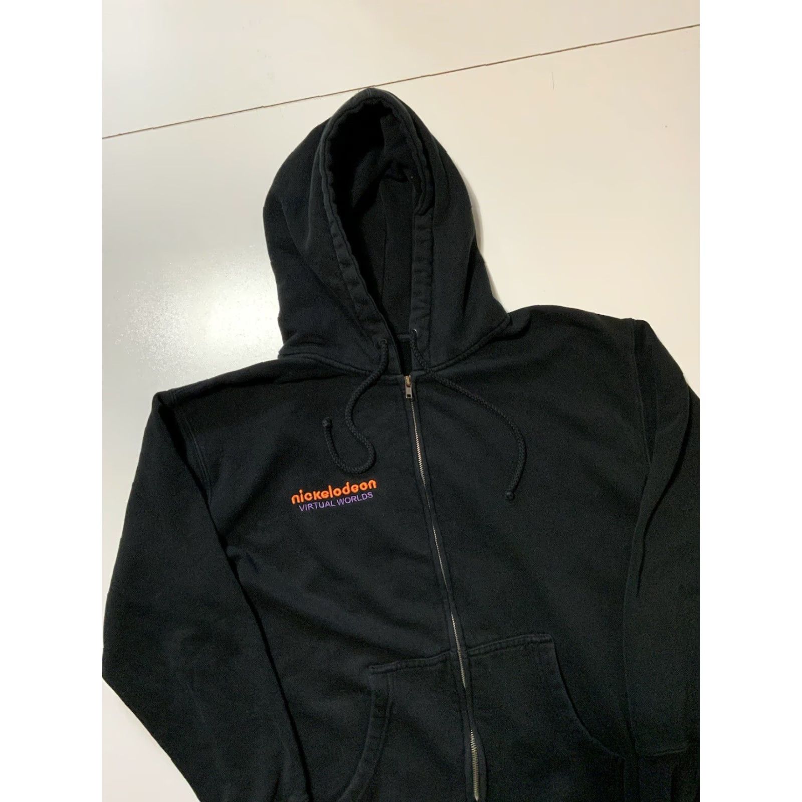 Vintage VINTAGE Nickelodeon Virtual Worlds Y2K Independent Trading Co Black Fleece Zip Hoodie M Size US M / EU 48-50 / 2 - 4 Thumbnail