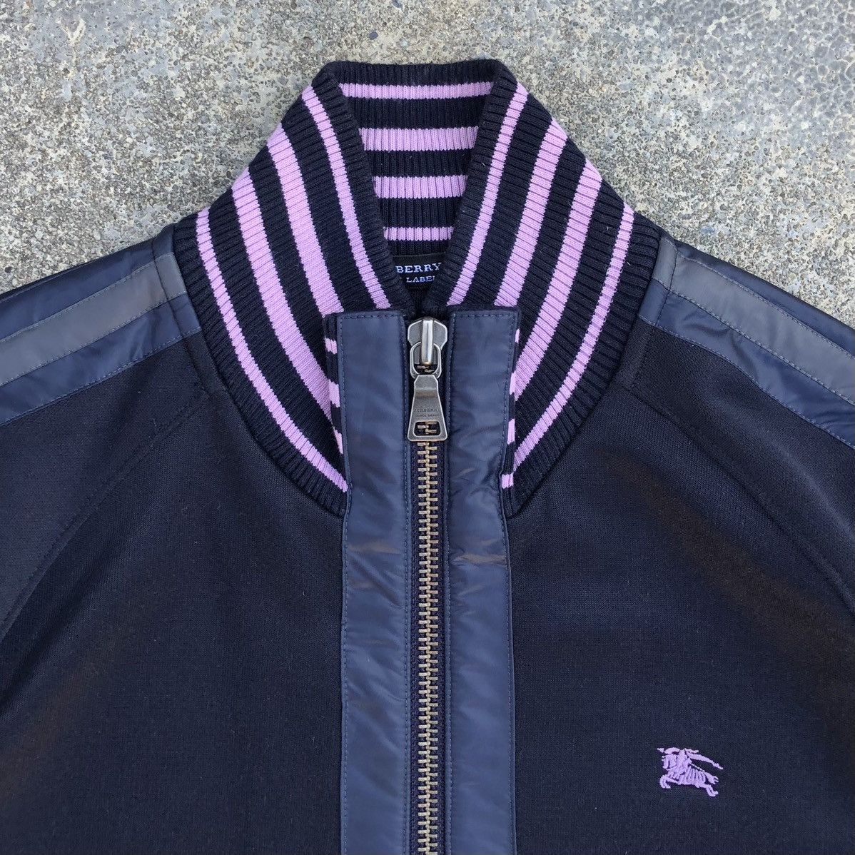 Burberry Burberry Black Label Embroidery Logo Zip-up Track Jacket Size US M / EU 48-50 / 2 - 5 Thumbnail