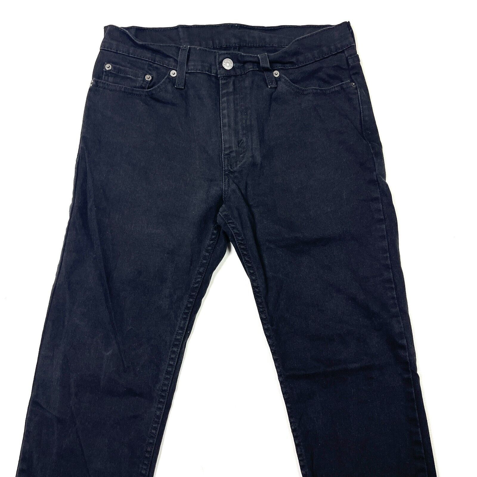 Levi's levis 511 washed black mens jeans pants size 30x32 Size US 30 / EU 46 - 3 Thumbnail