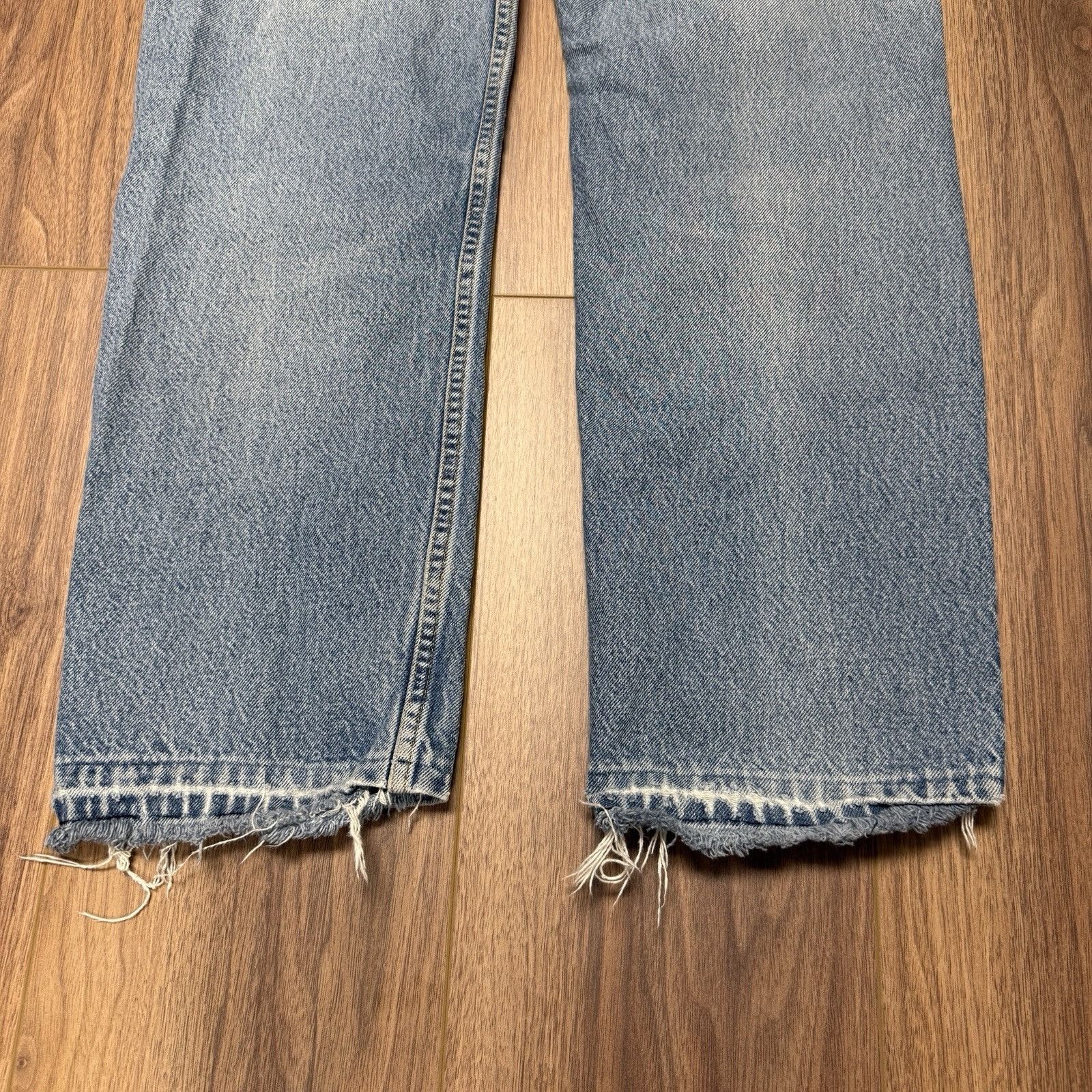 Levi's Vintage Levi's 505 Orange Tab Jeans Mens 34 (32x27) Blue Size US 34 / EU 50 - 10 Thumbnail