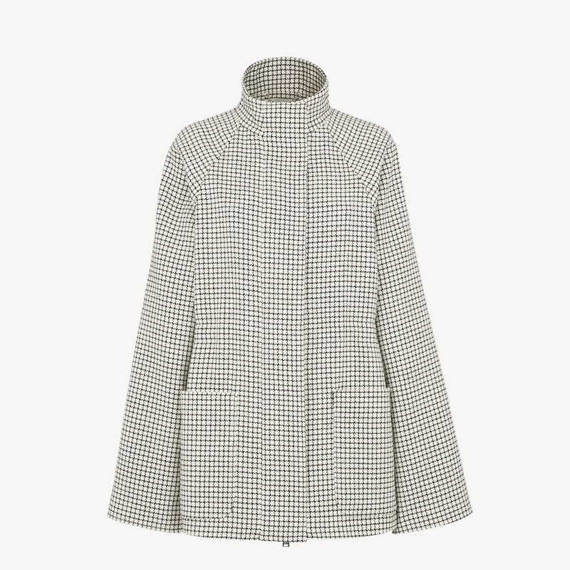 Fendi o1loc1c0426 Blouson in Black/White Size M / US 6-8 / IT 42-44 - 1 Thumbnail