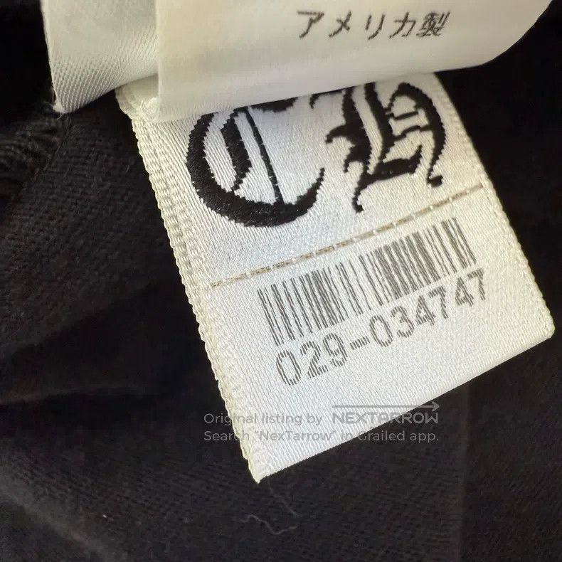 Chrome Hearts CHROME HEARTS Size XL Foti short sleeve Size US XL / EU 56 / 4 - 5 Thumbnail