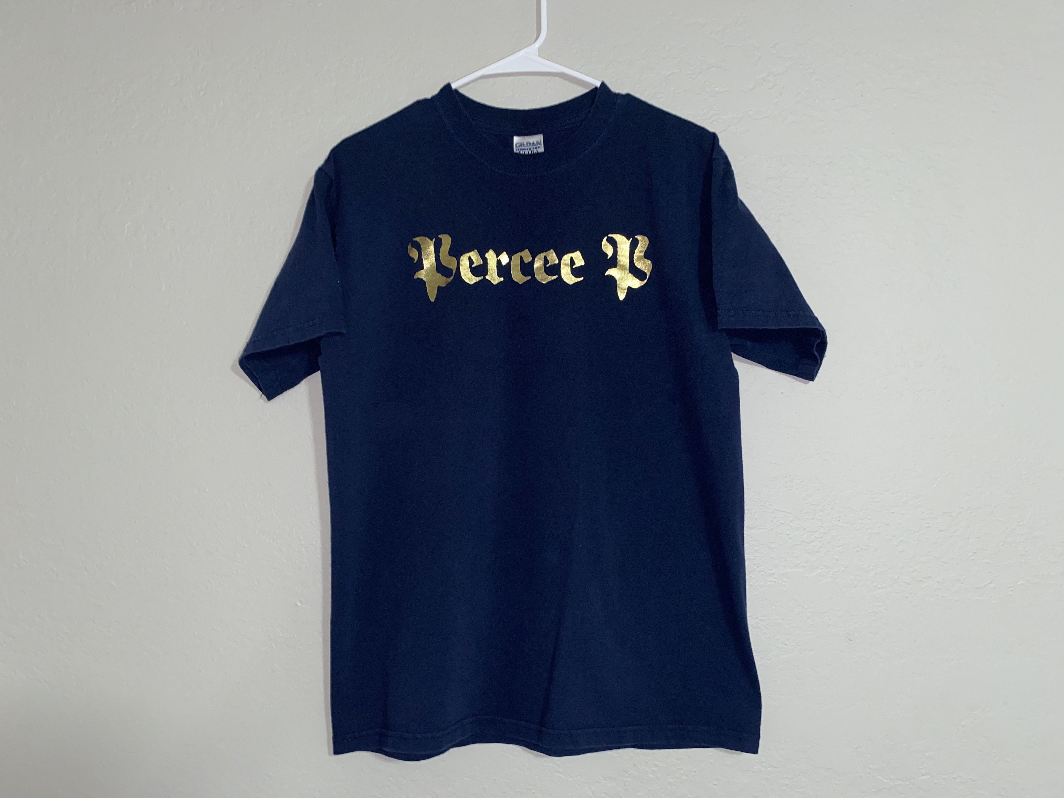Gildan × Vintage RARE Percee P hip Hop rap tee T shirt Stones throw records Size US M / EU 48-50 / 2 - 1 Thumbnail