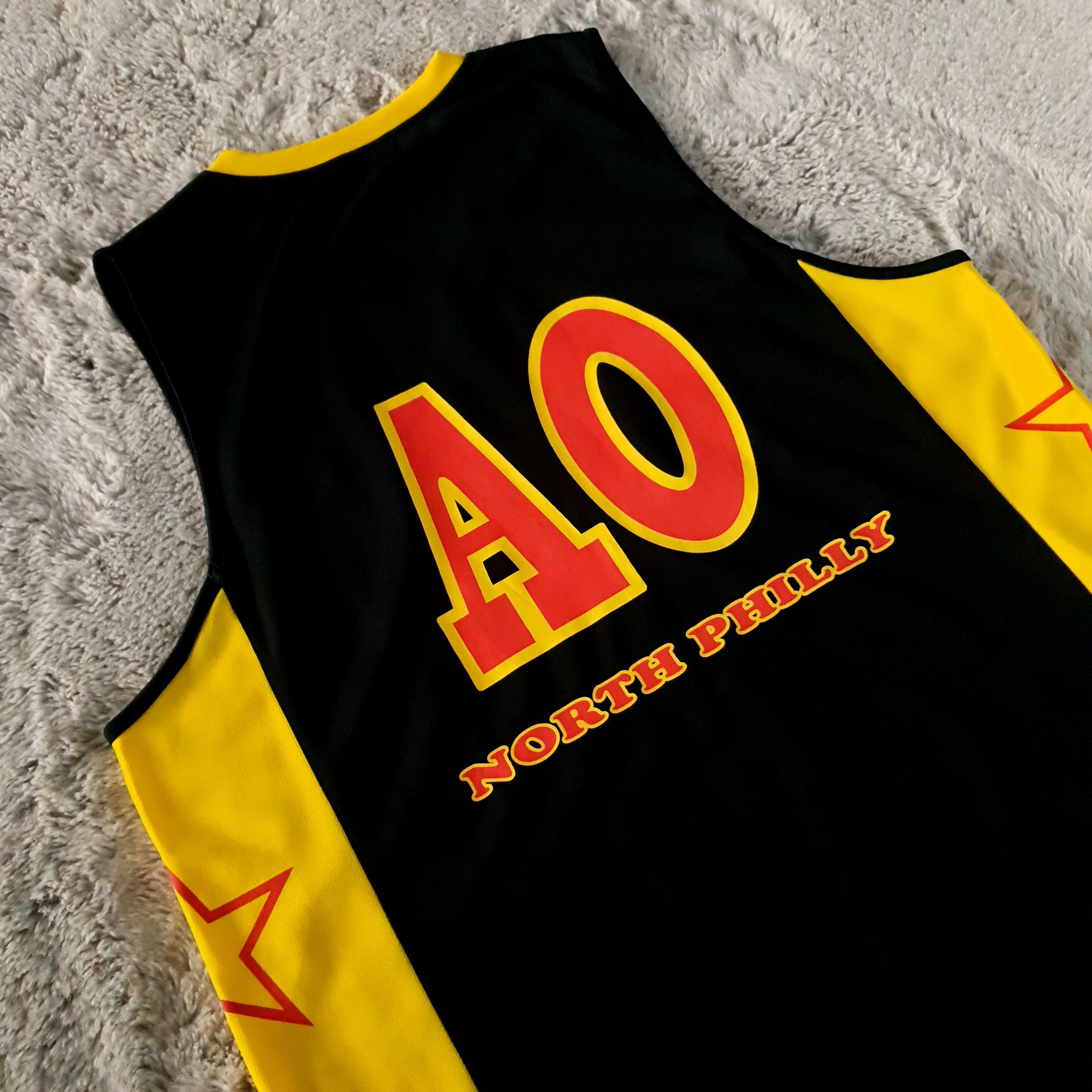 Vintage And1 Mixtape Tour In Japan Final 2009 AO North Philly Jersey Size US L / EU 52-54 / 3 - 8 Thumbnail