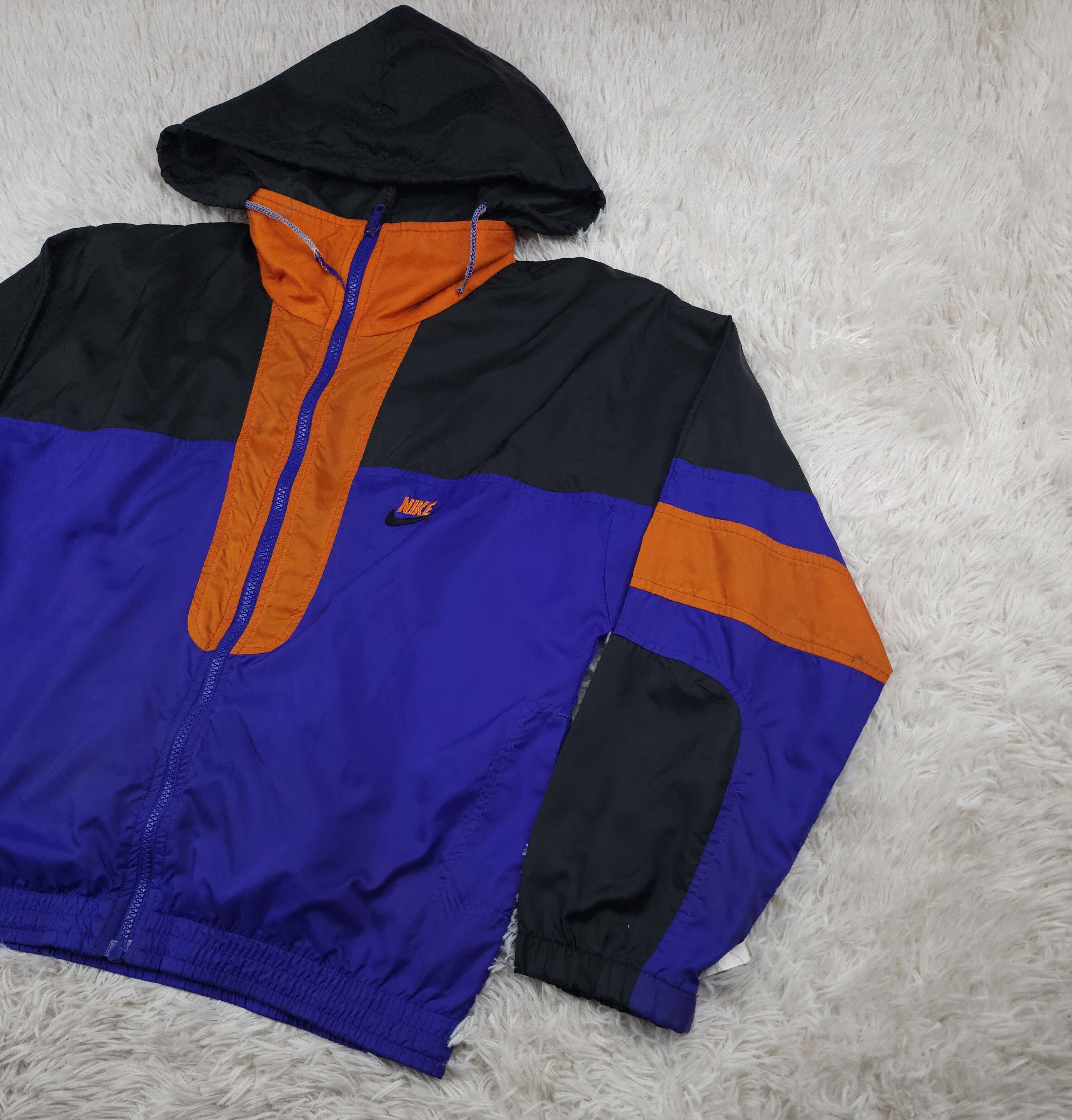 Nike Vintage Nike woman's windbreaker jacket Size L / US 10 / IT 46 - 2 Thumbnail