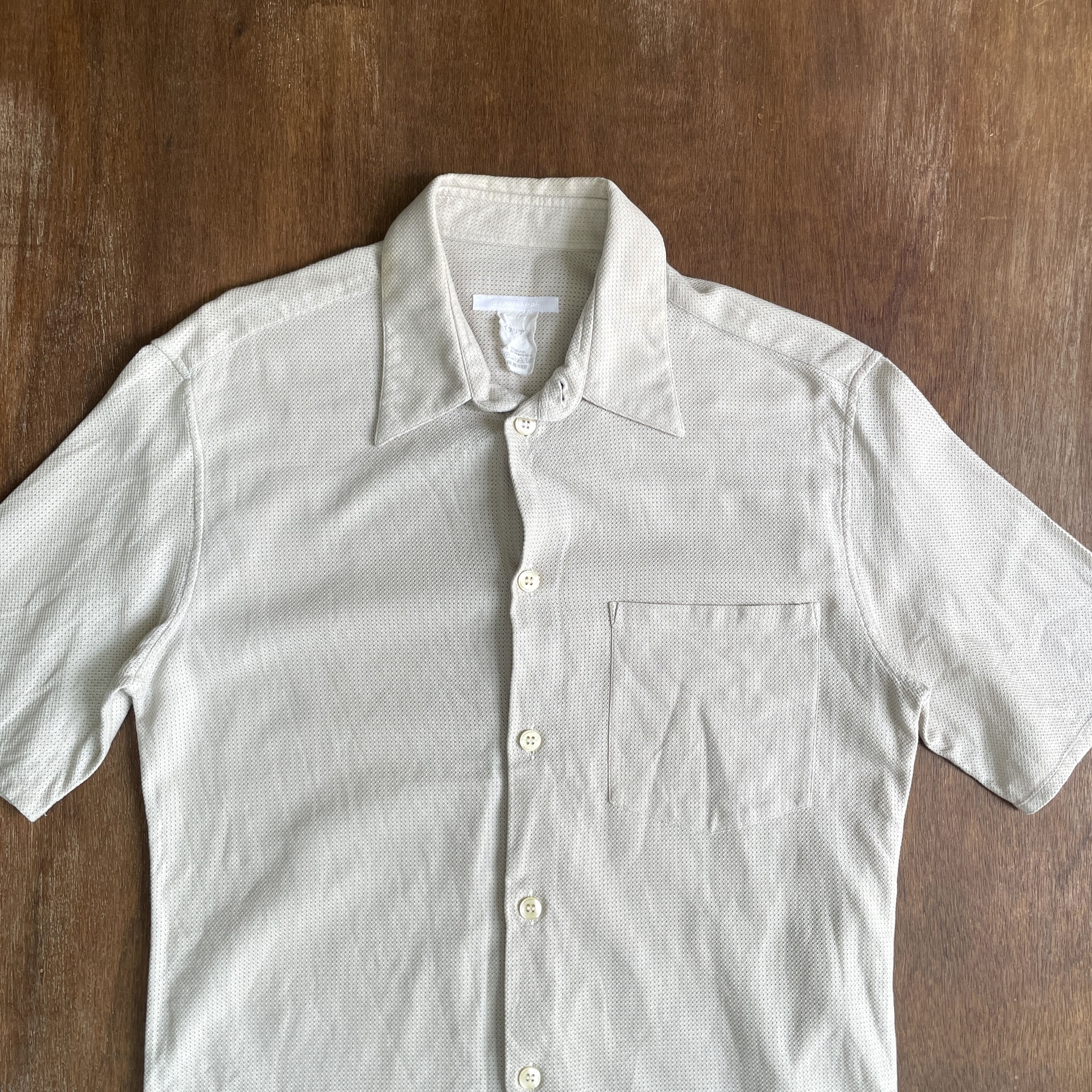 Helmut Lang HELMUT LANG Texture Fabric T-Shirt Size US M / EU 48-50 / 2 - 2 Thumbnail
