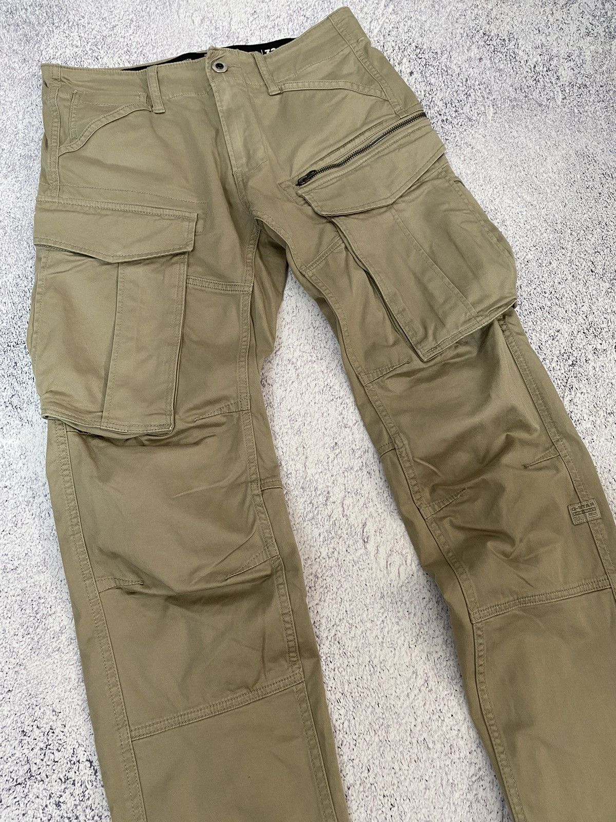 G-Star G-Star Raw Rovic Zip 3D Regular Tapered Cargo Utility Pants Size US 30 / EU 46 - 5 Thumbnail