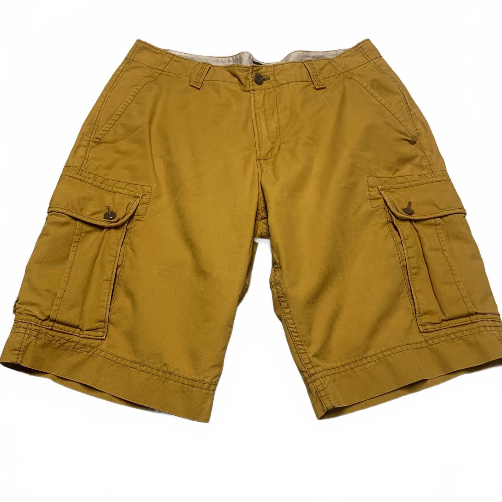 Gap Gap Men's Sz 32 Yellow Cargo Shorts Casual Comfort W33 Gold Size US 32 / EU 48 - 5 Thumbnail
