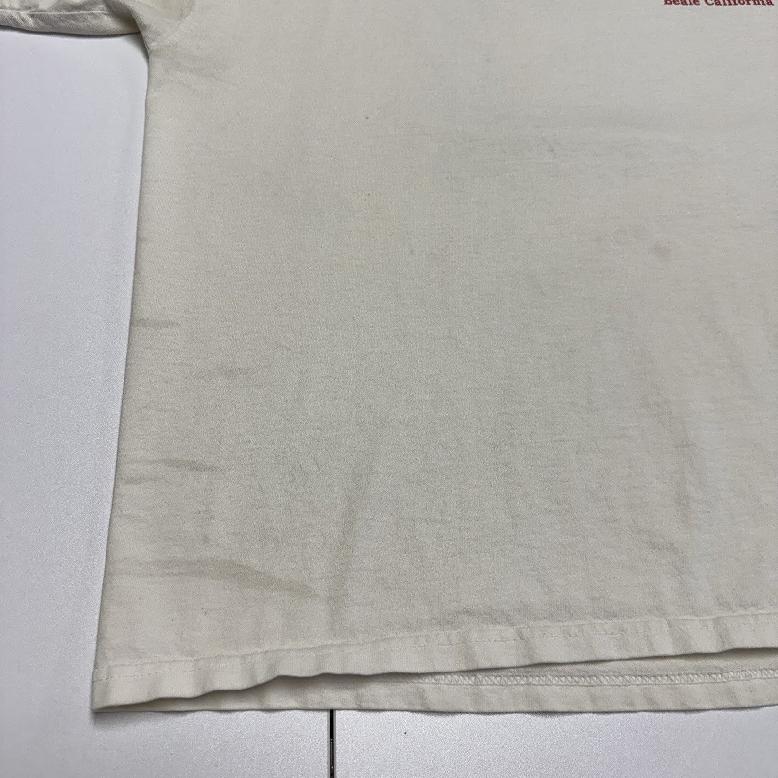Vintage Vintage United We Stand Beale California Fire Dept T Shirt Size US XL / EU 56 / 4 - 8 Thumbnail