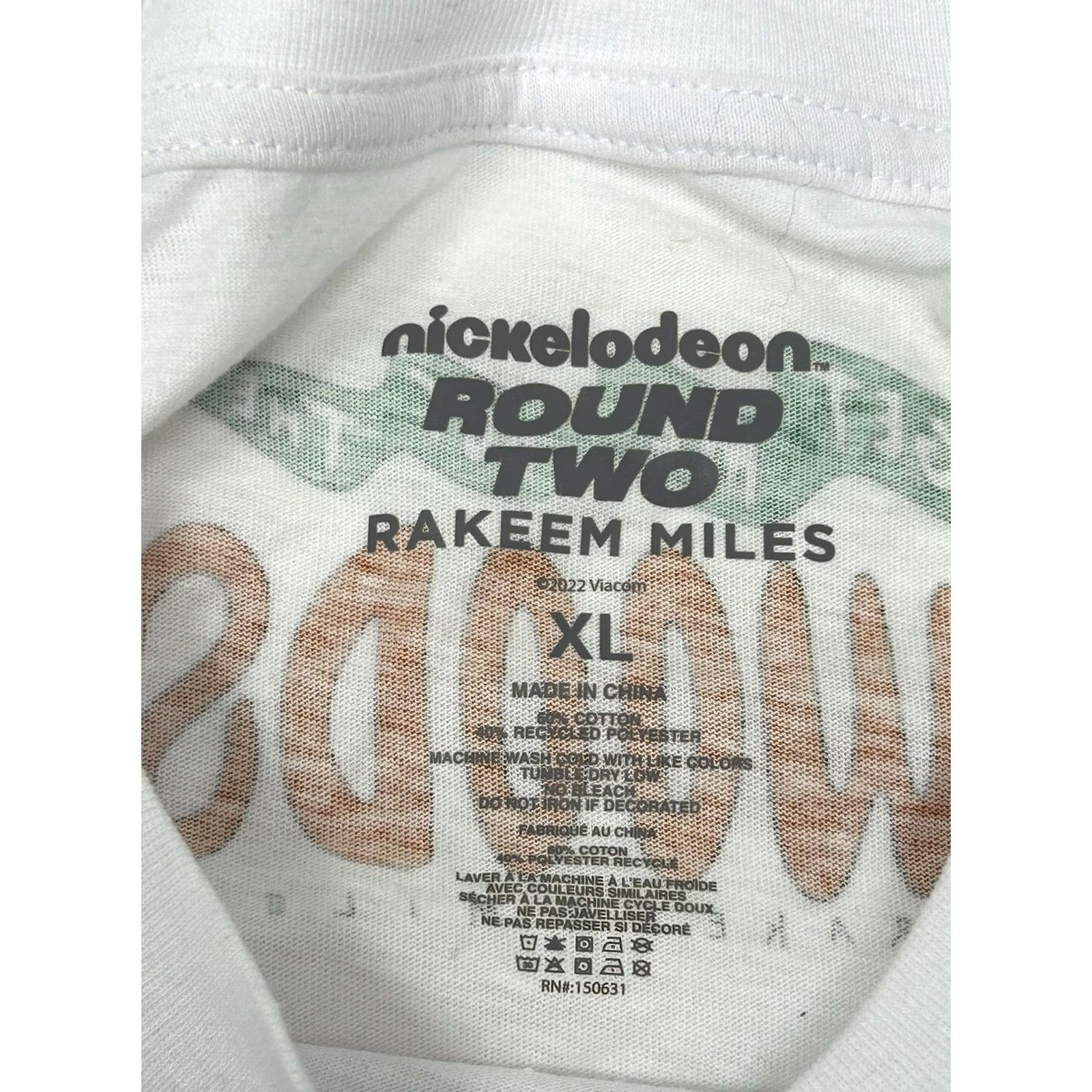 Round Two Round Two Nickelodeon Angry Beavers Tee Men's XL White Rakeem Miles Size US XL / EU 56 / 4 - 3 Thumbnail