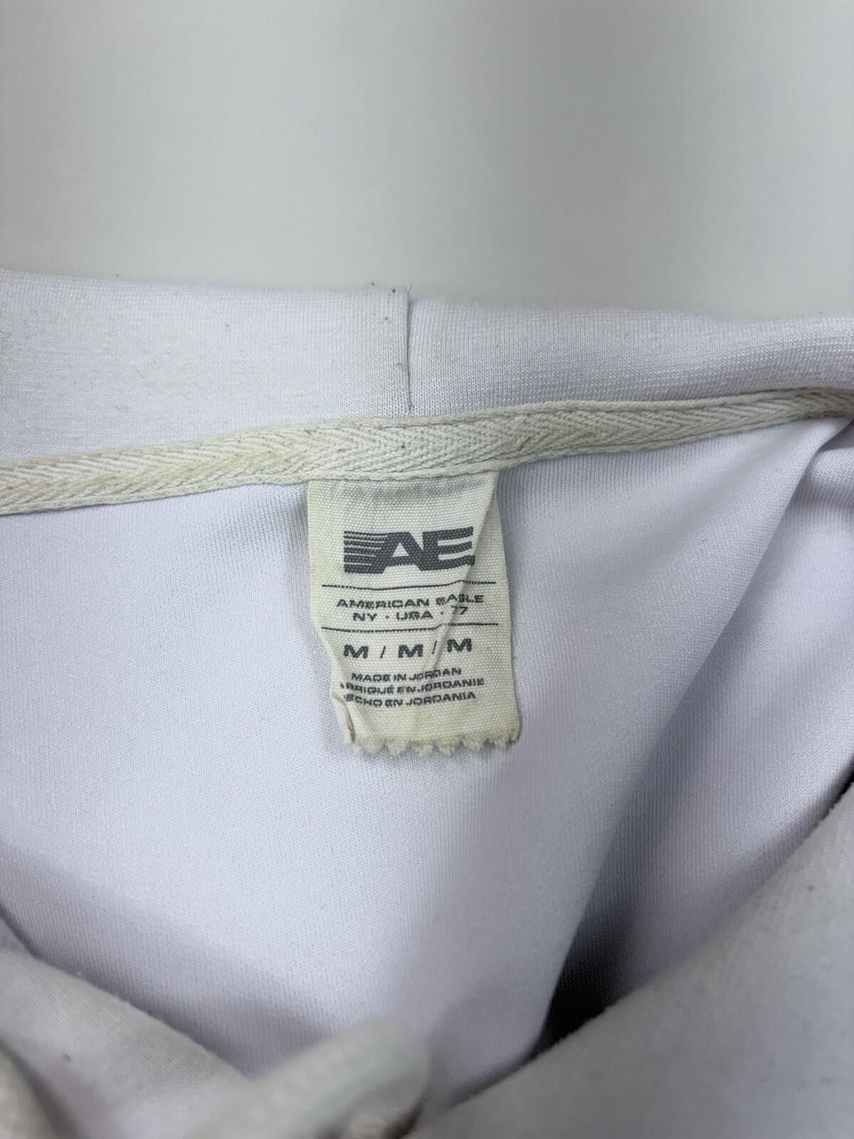 American Eagle Outfitters White American Eagle Outfitters Fleece Hoodie Size M Size US M / EU 48-50 / 2 - 4 Thumbnail