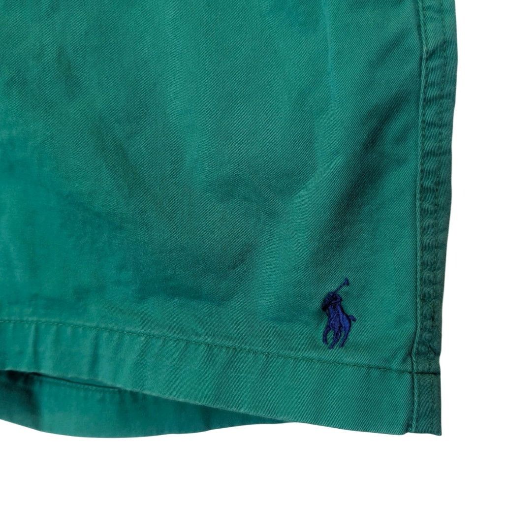 Polo Ralph Lauren POLO Ralph Lauren Stretch Classic Fit Green Shorts Medium Size US 30 / EU 46 - 5 Thumbnail
