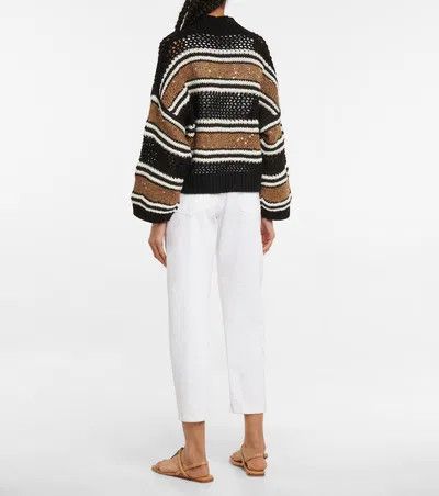 Brunello Cucinelli o1y0725 Cardigan in Multicolor Size XXL / US 16-18 / IT 52-54 - 3 Thumbnail